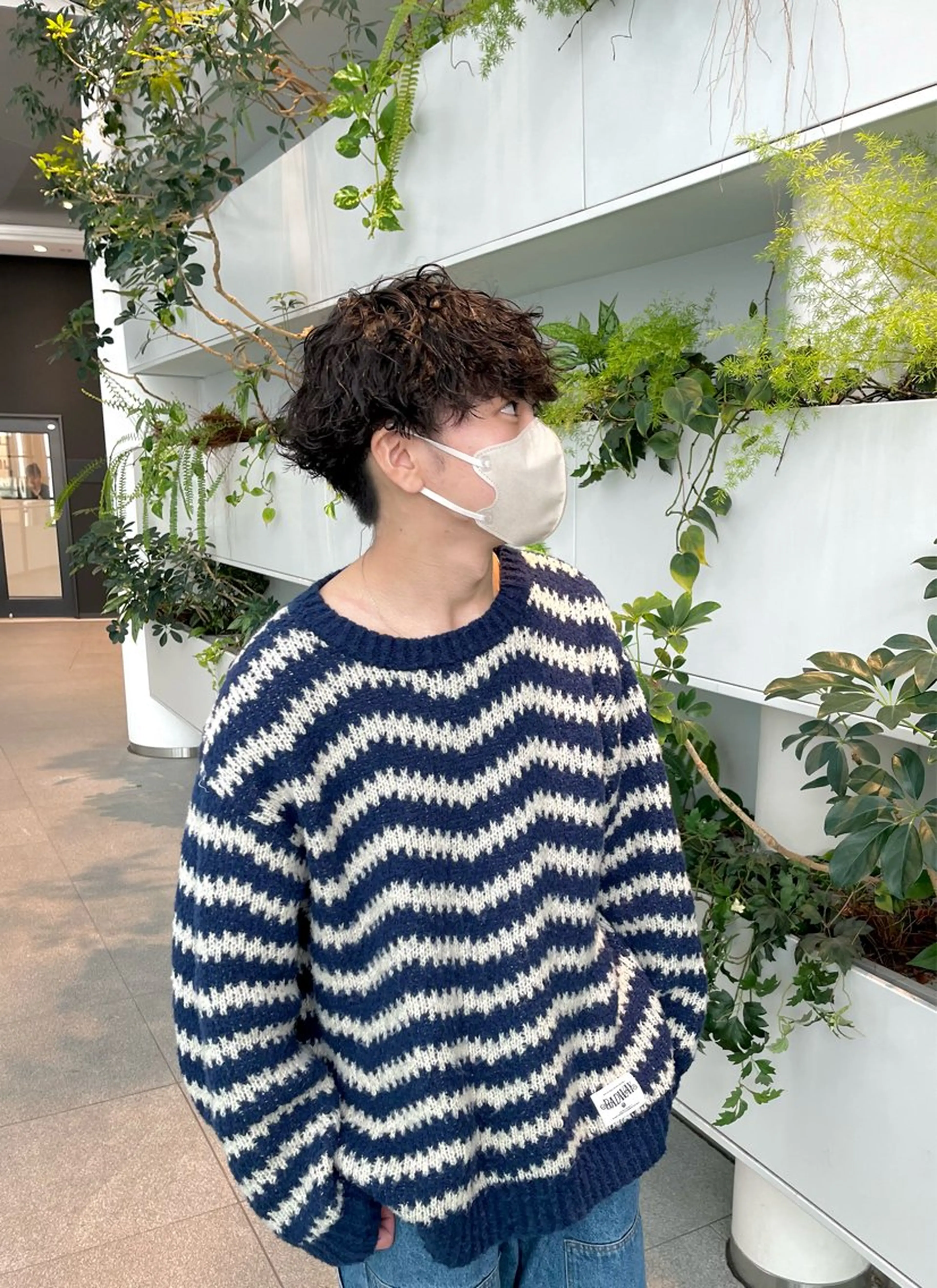 パーマ メンズ つぼみ/パーマ ／レイヤー／ボブのヘアスタイル