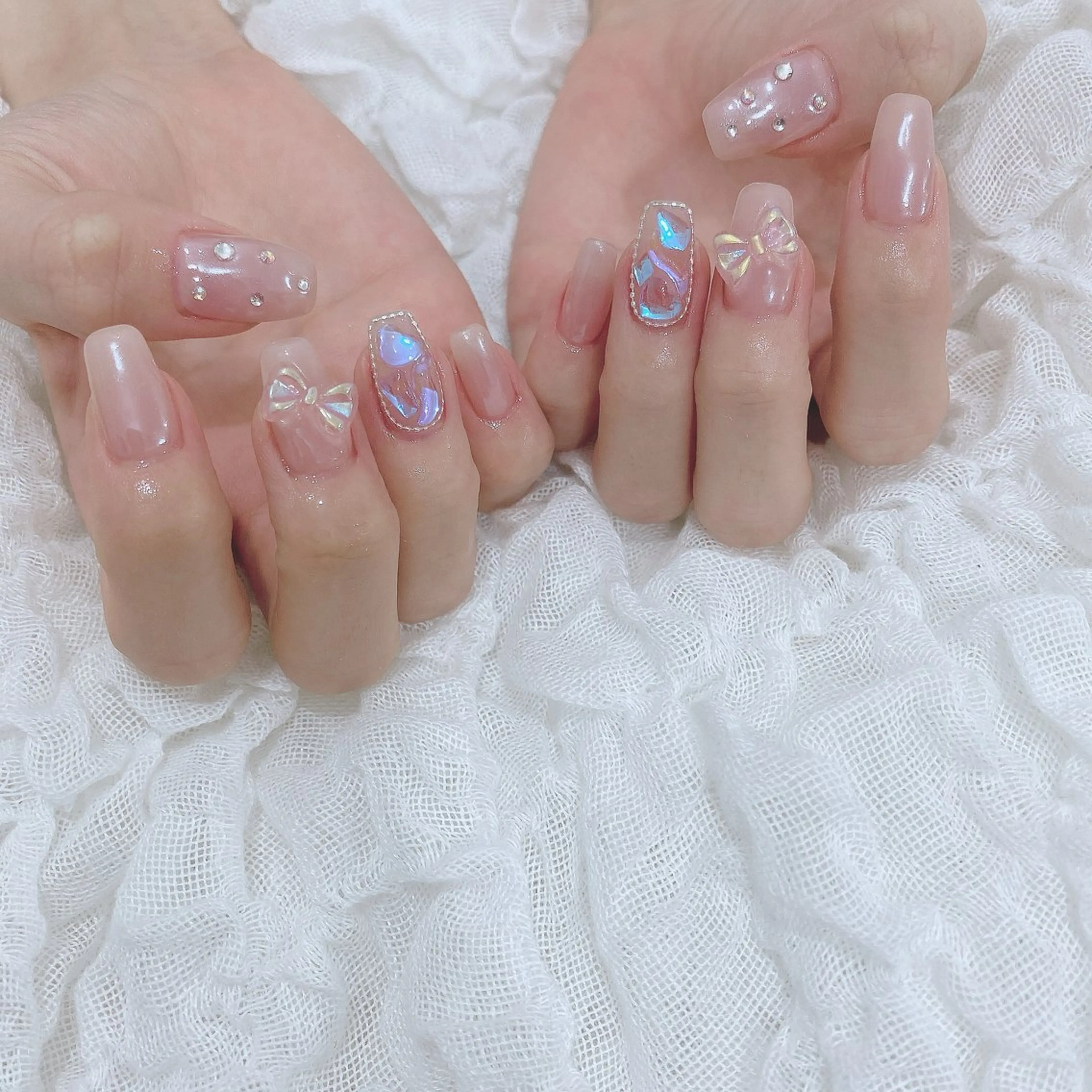ネイル ミラーネイル ハンドネイル SOL NAILのネイルデザイン