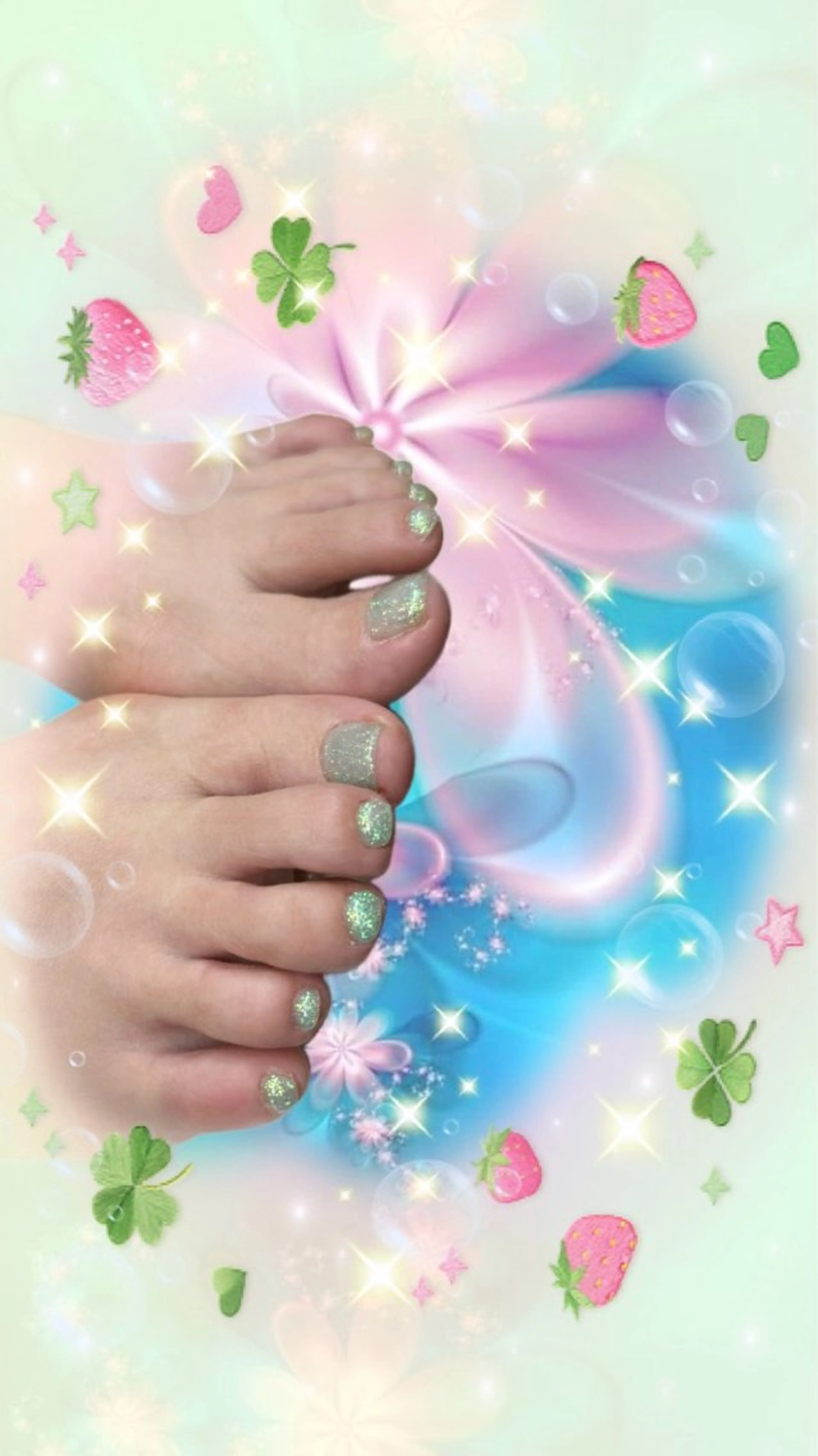 Jrネイリスト♡【オフ込み】フットワンカラーの写真