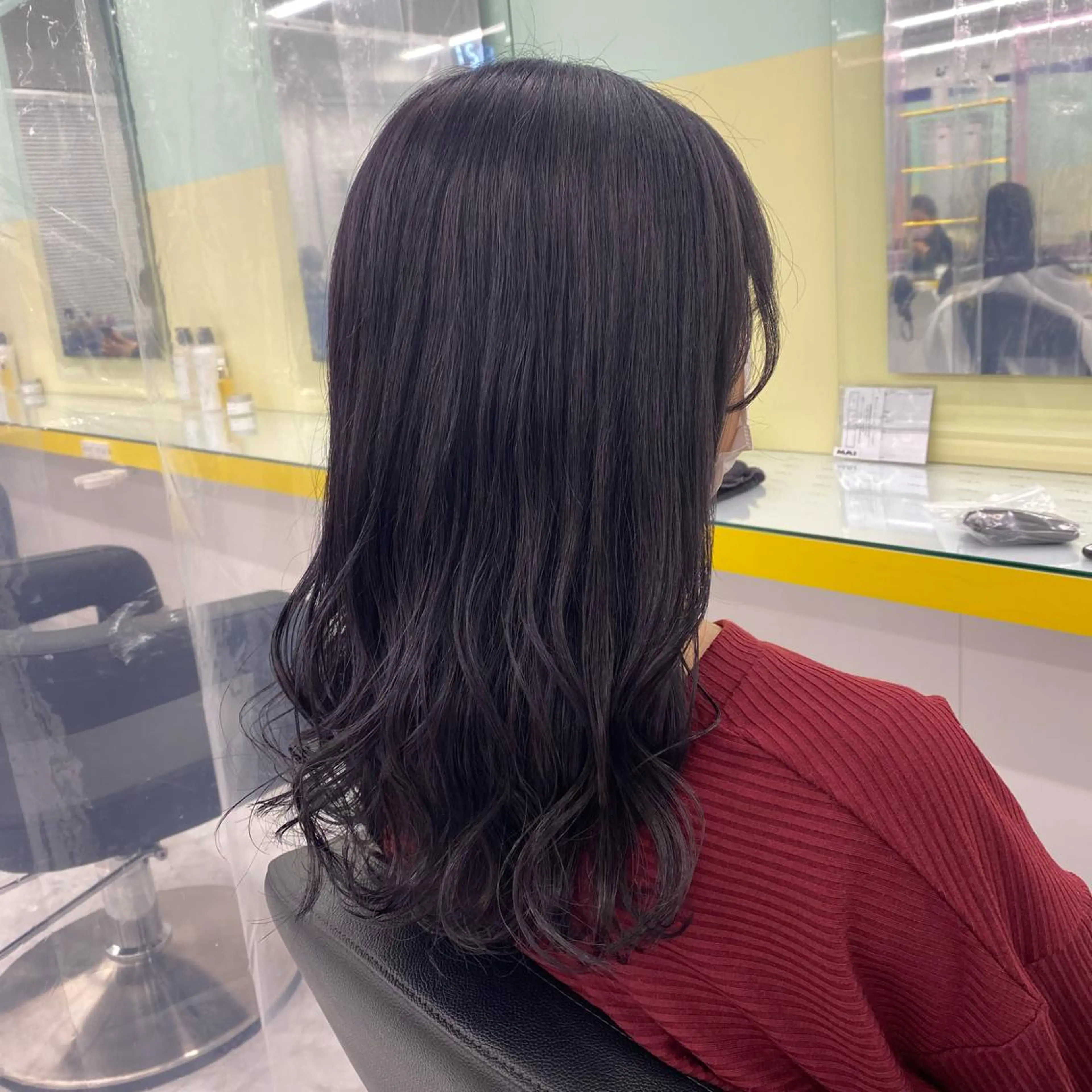 ミディアム カラー ヘアアレンジ カット ヘアカラー GOTODAY shair salon 横浜mare店所属・mai🍑暖色カラー /レイヤー💖のヘアスタイル