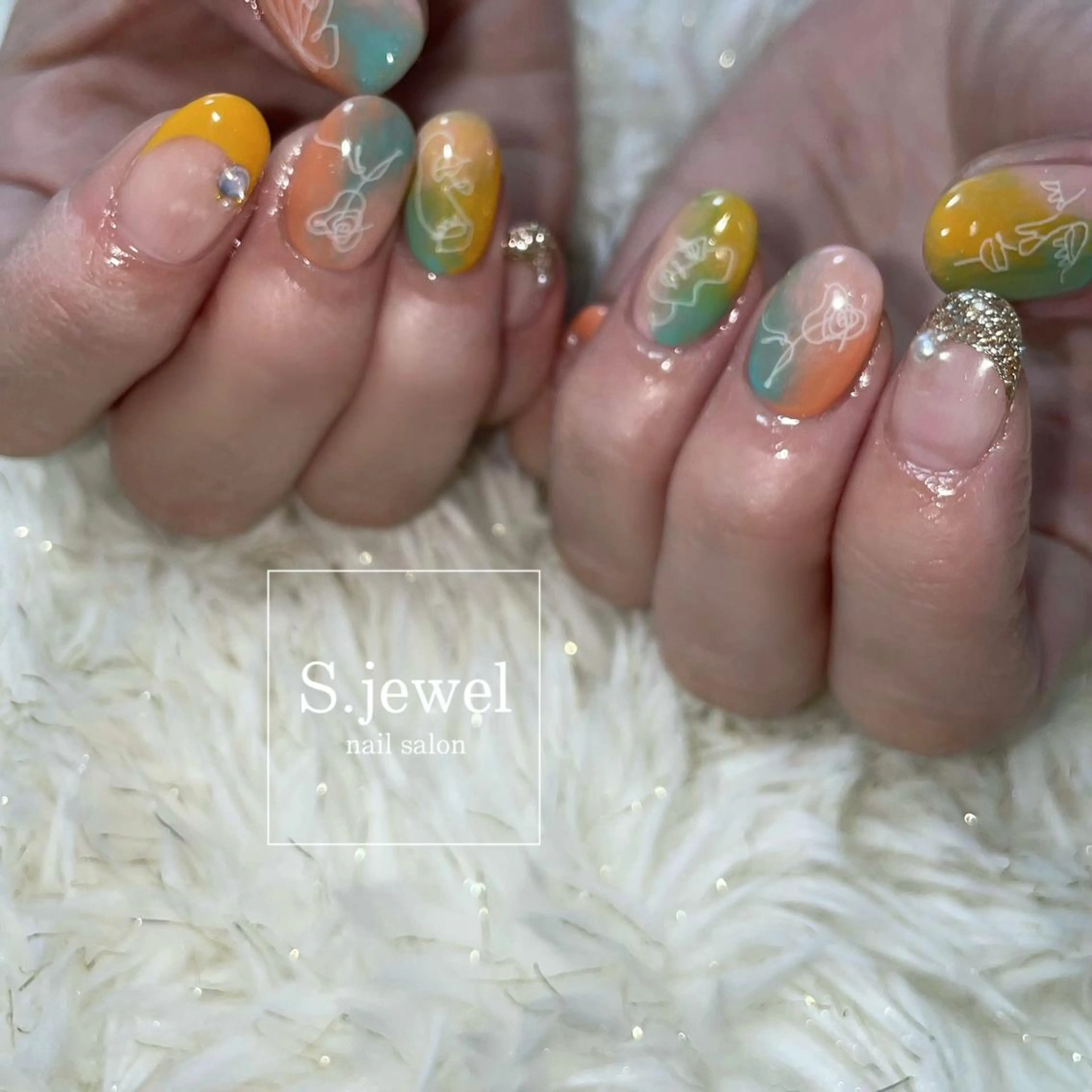 ネイル S. JEWELのネイルデザイン