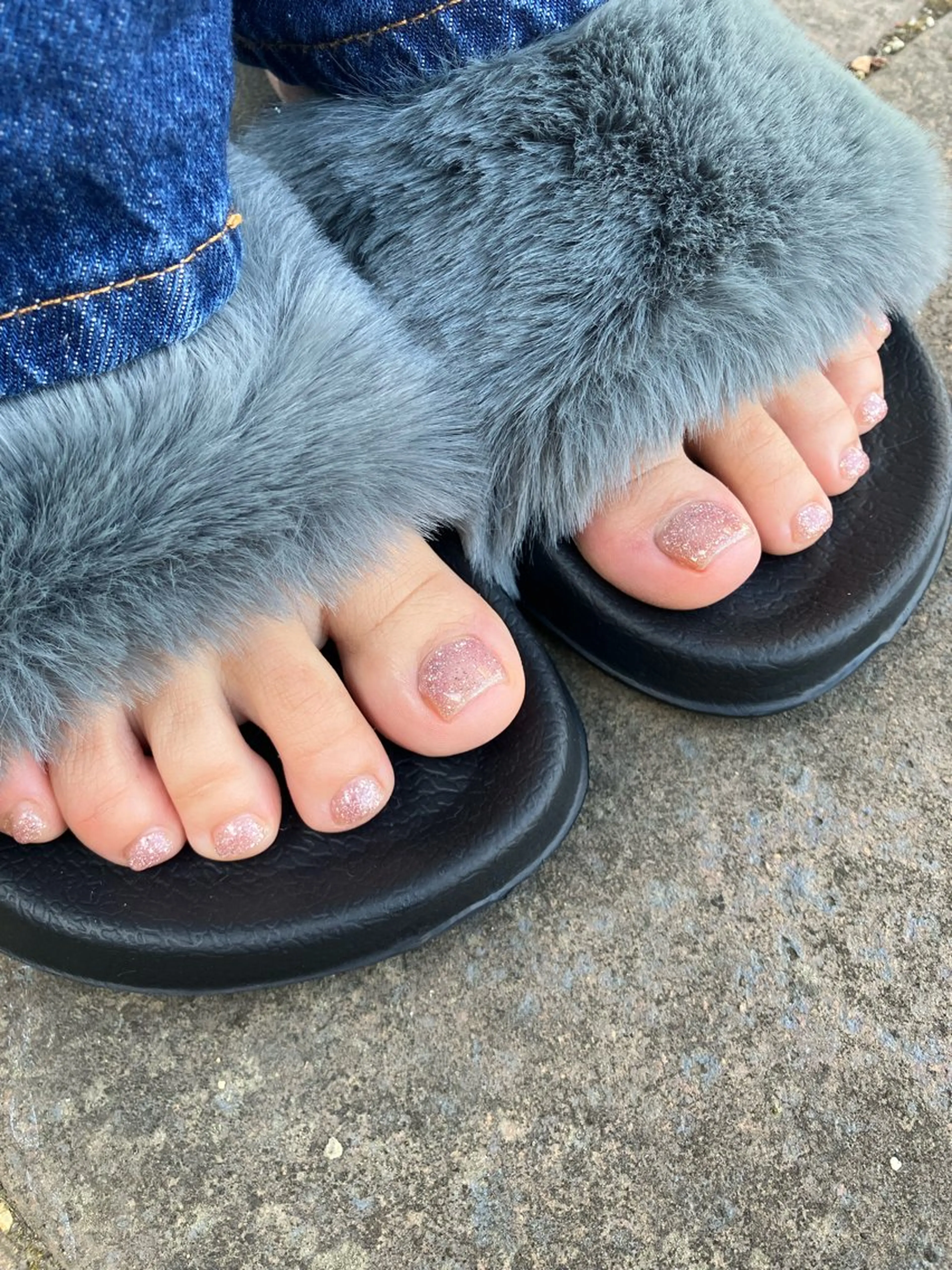 ネイル フラッシュネイル ジェルネイル ワンカラーネイル ピンク 自宅サロンBloom 橋本のネイルデザイン