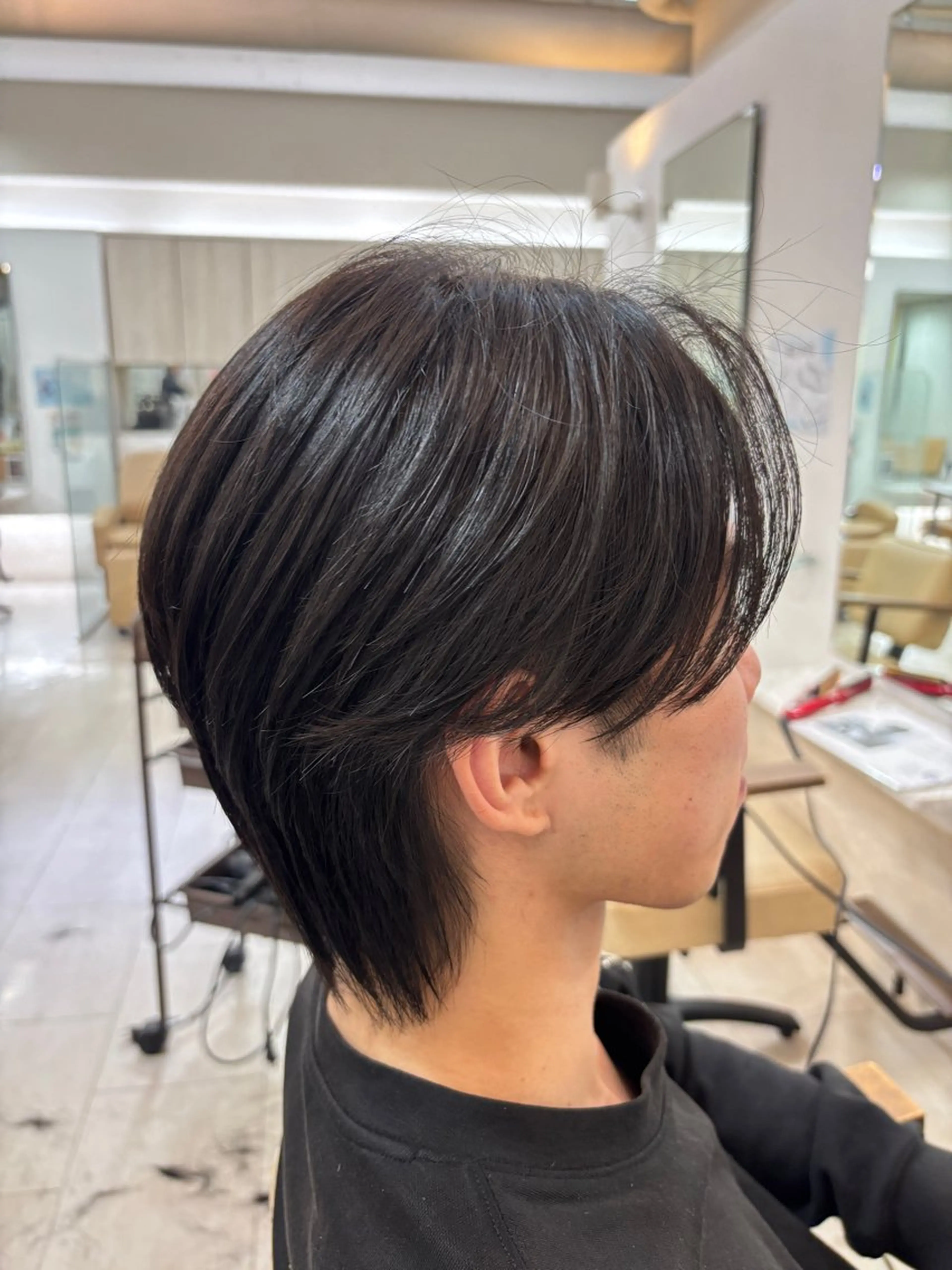メンズ メンズウルフカット ウルフカット ヘアメイクニューヨーク根津店所属・メンズ大募集 ☆齋藤のヘアスタイル