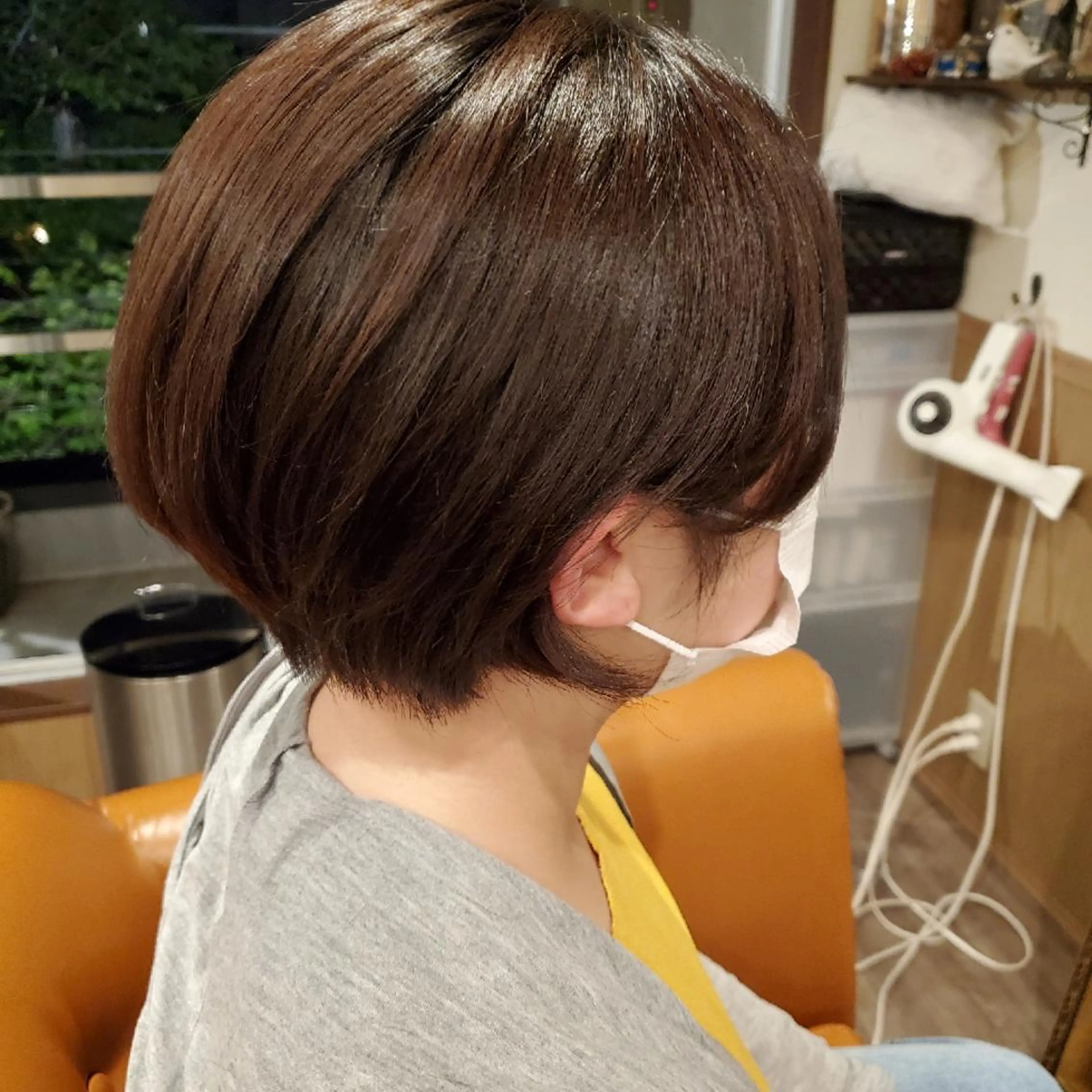 ショート 外国人風カラー トリートメント 酸熱トリートメント カット トリートメント spa hair ark 富井直美のヘアスタイル