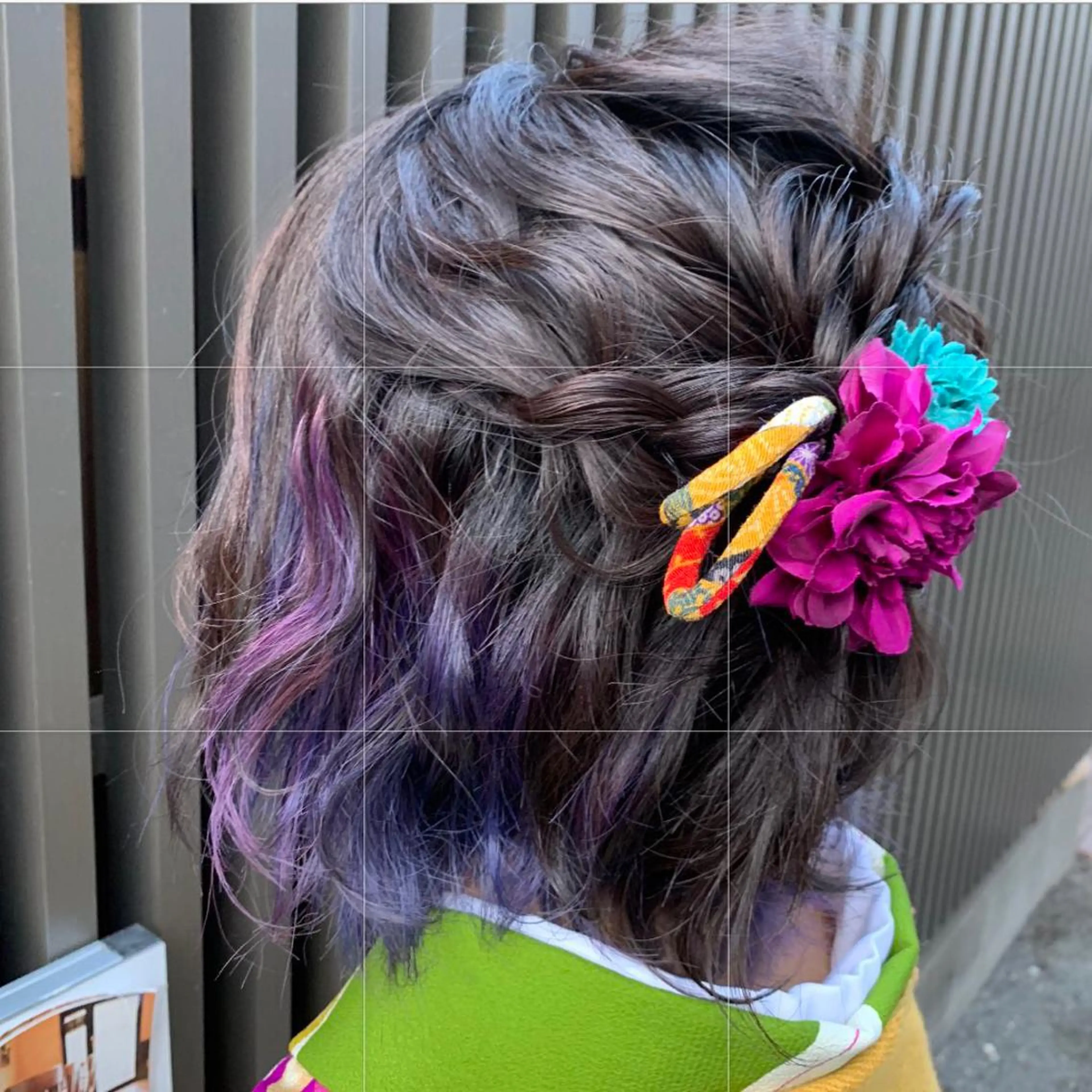 ミディアム カラー ヘアアレンジ ハーフアップ charme【 シャルム 】所属・ボブ/レイヤー/ nanamiのヘアスタイル