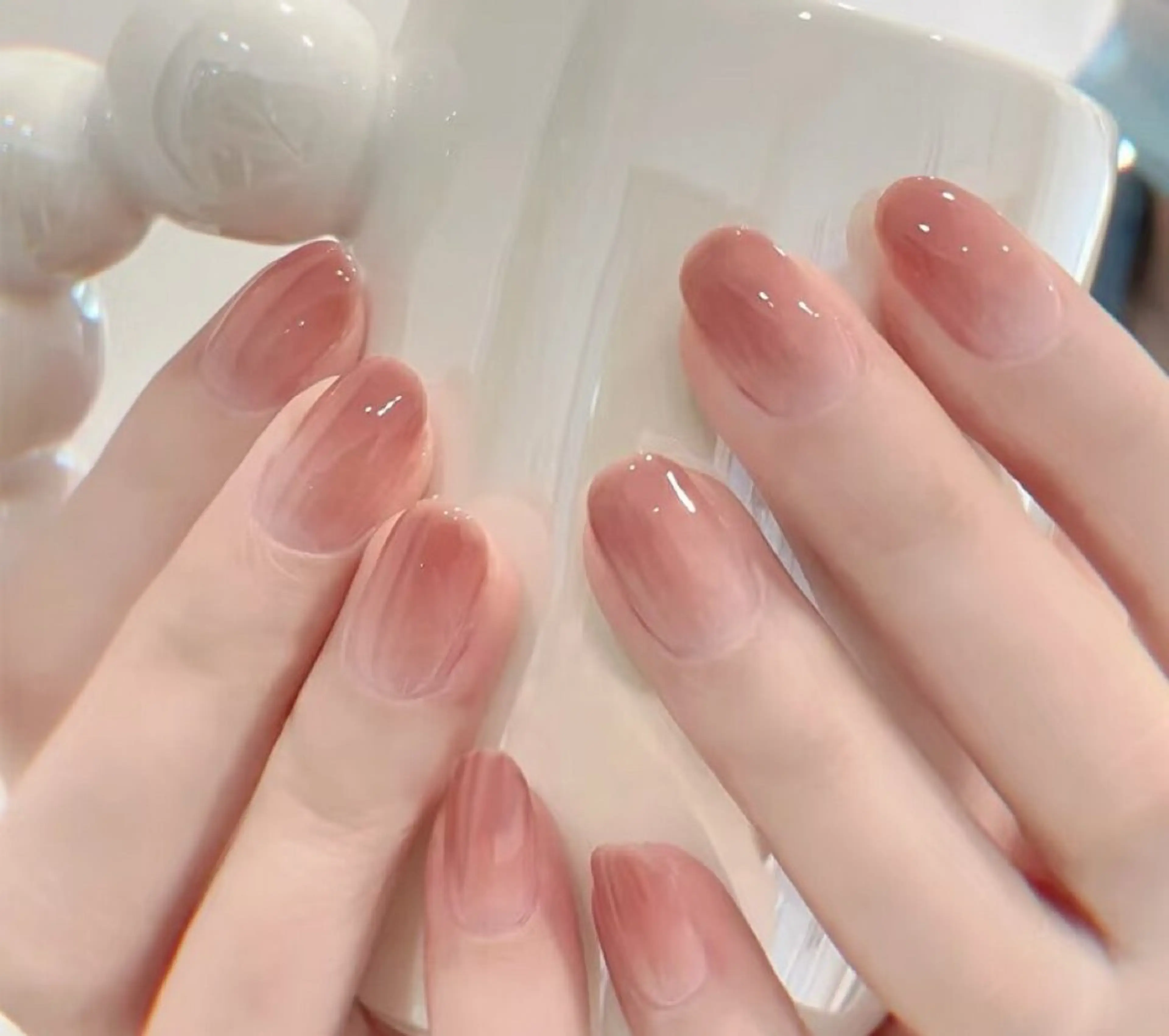 ネイル ハンドネイル pink nailのその他イメージ