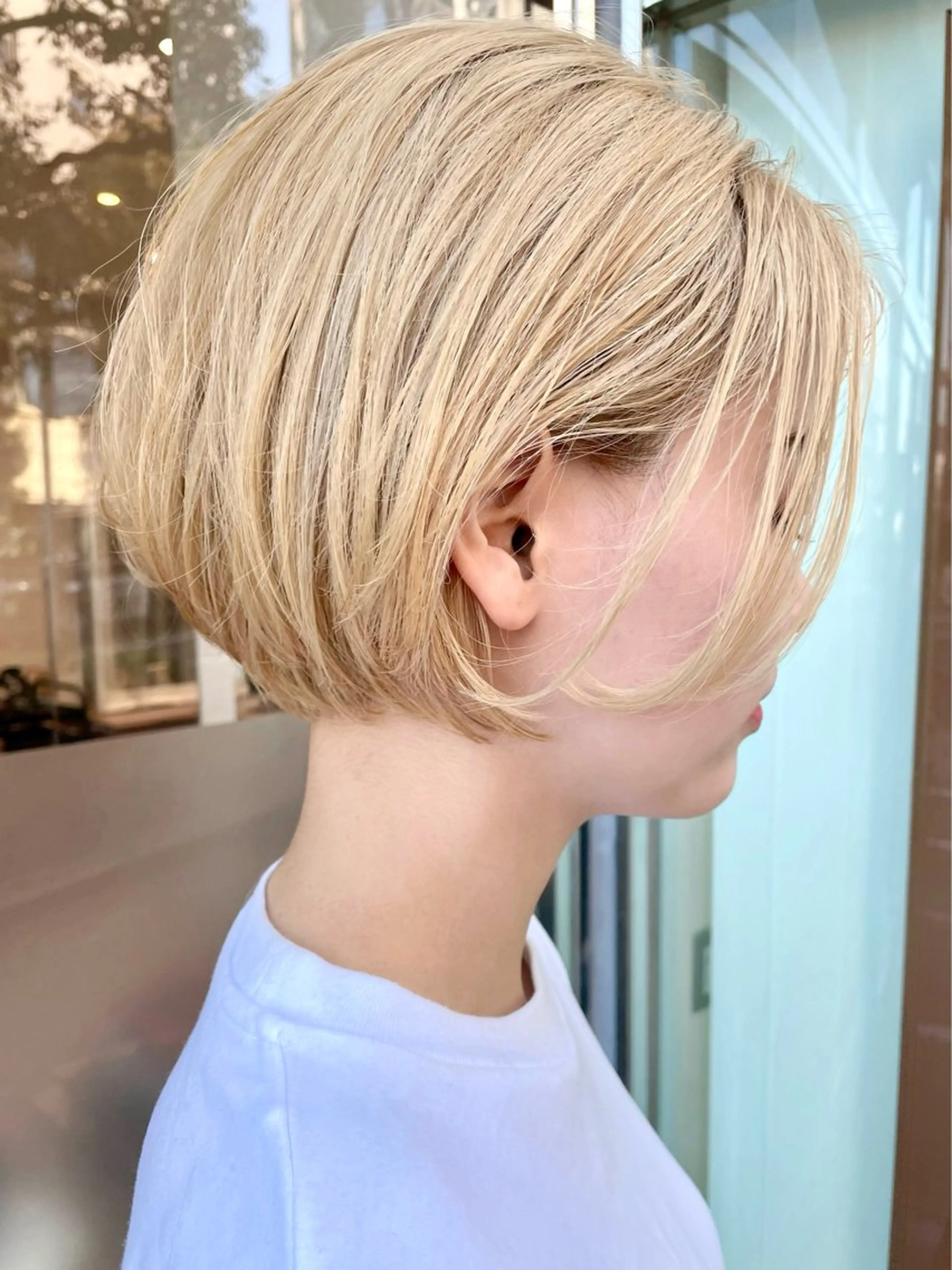 ショート ショートボブ 丸みショート ボブ ショートヘア カット 三鷹で1番ショート ボブをカットする新谷のヘアスタイル