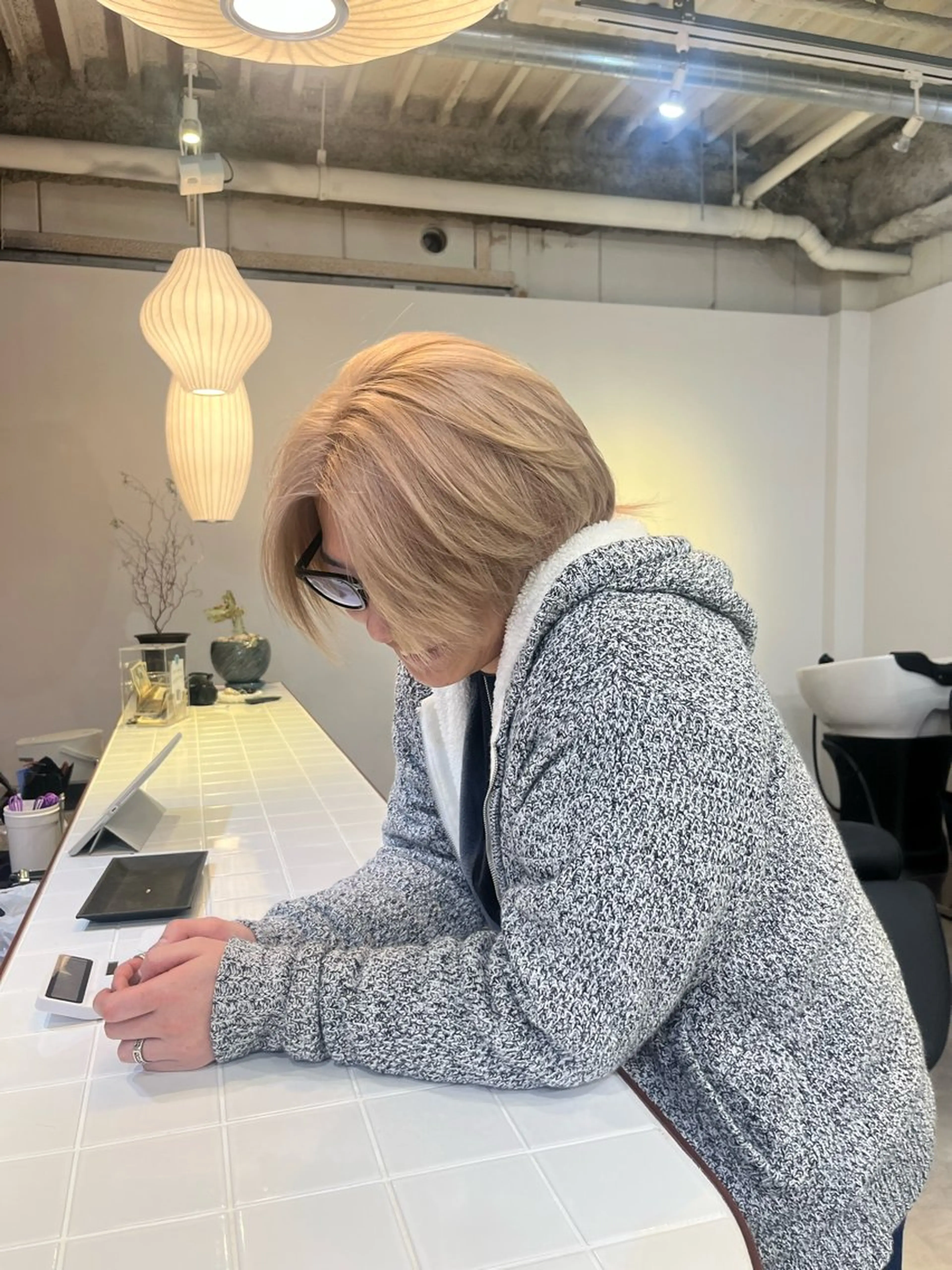 ショート カラー ヘアカラー Sanaダブルカラー ✨️パルコ徒歩1分のヘアスタイル