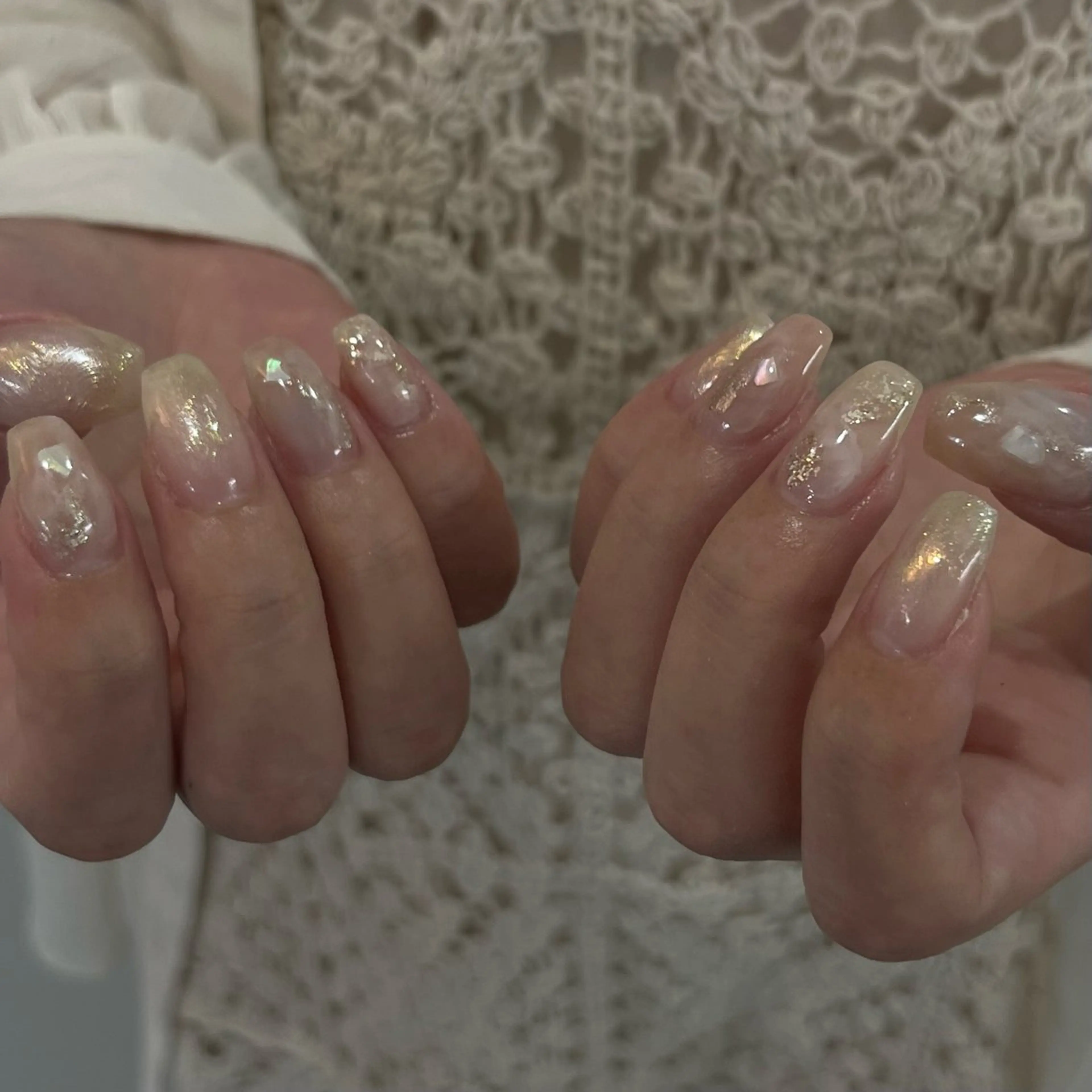 ネイル Ray. ちゅるん系ニュアンスのエステ・リラクイメージ