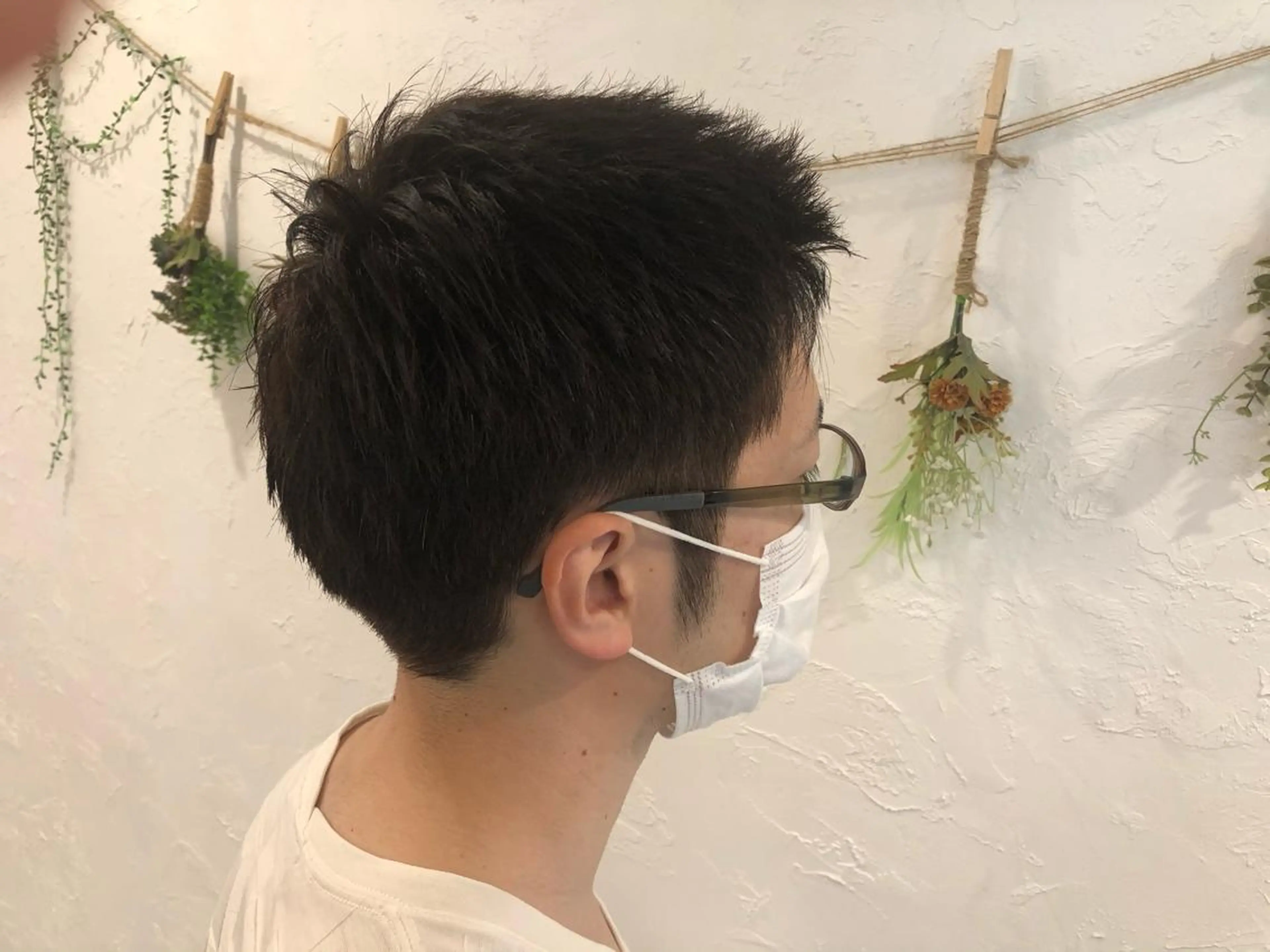 ショート メンズ 清水 由佳のマツエク・マツパデザイン