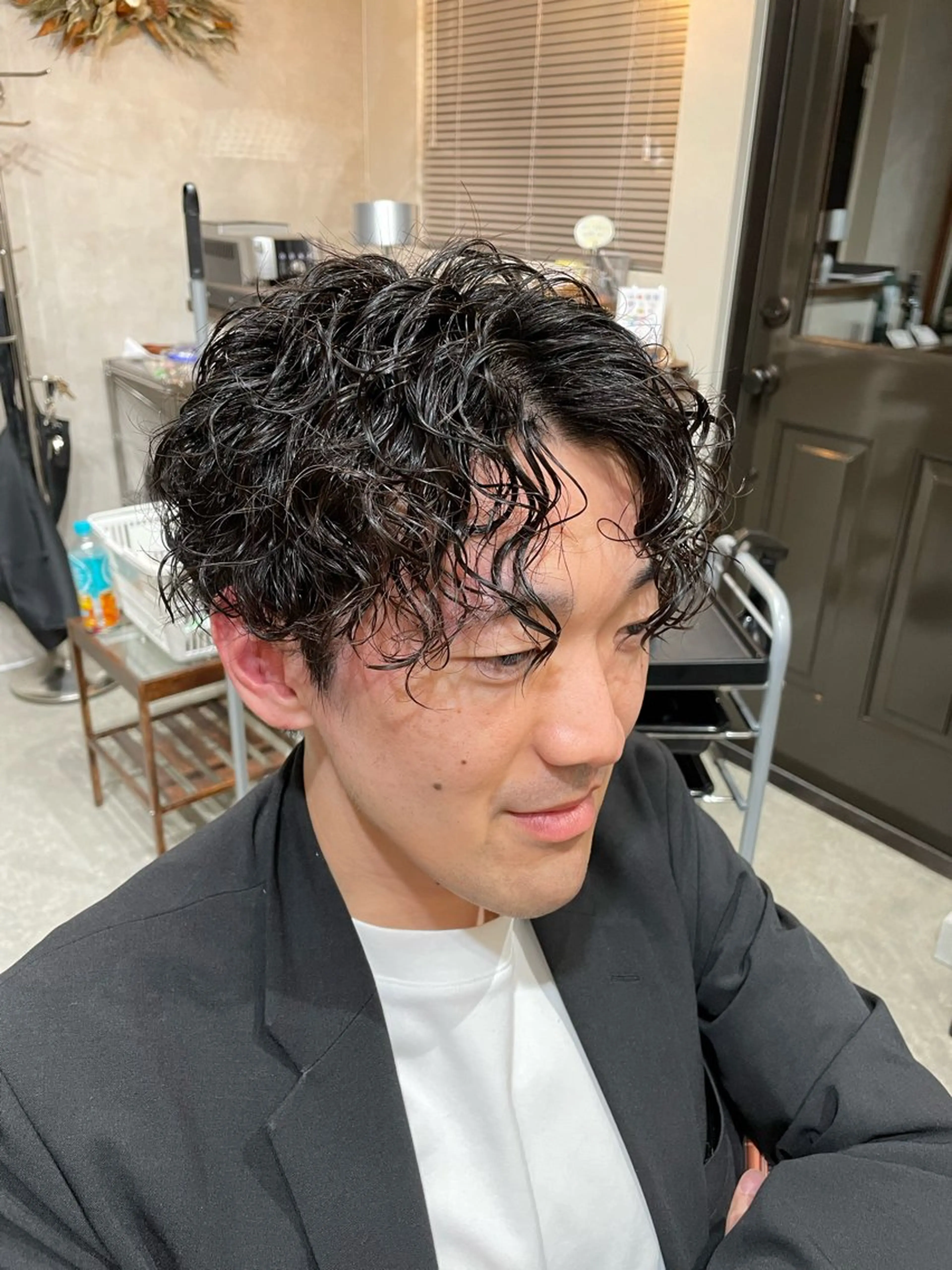 パーマ メンズ プライベートサロン/ 完全貸切/knotのヘアスタイル