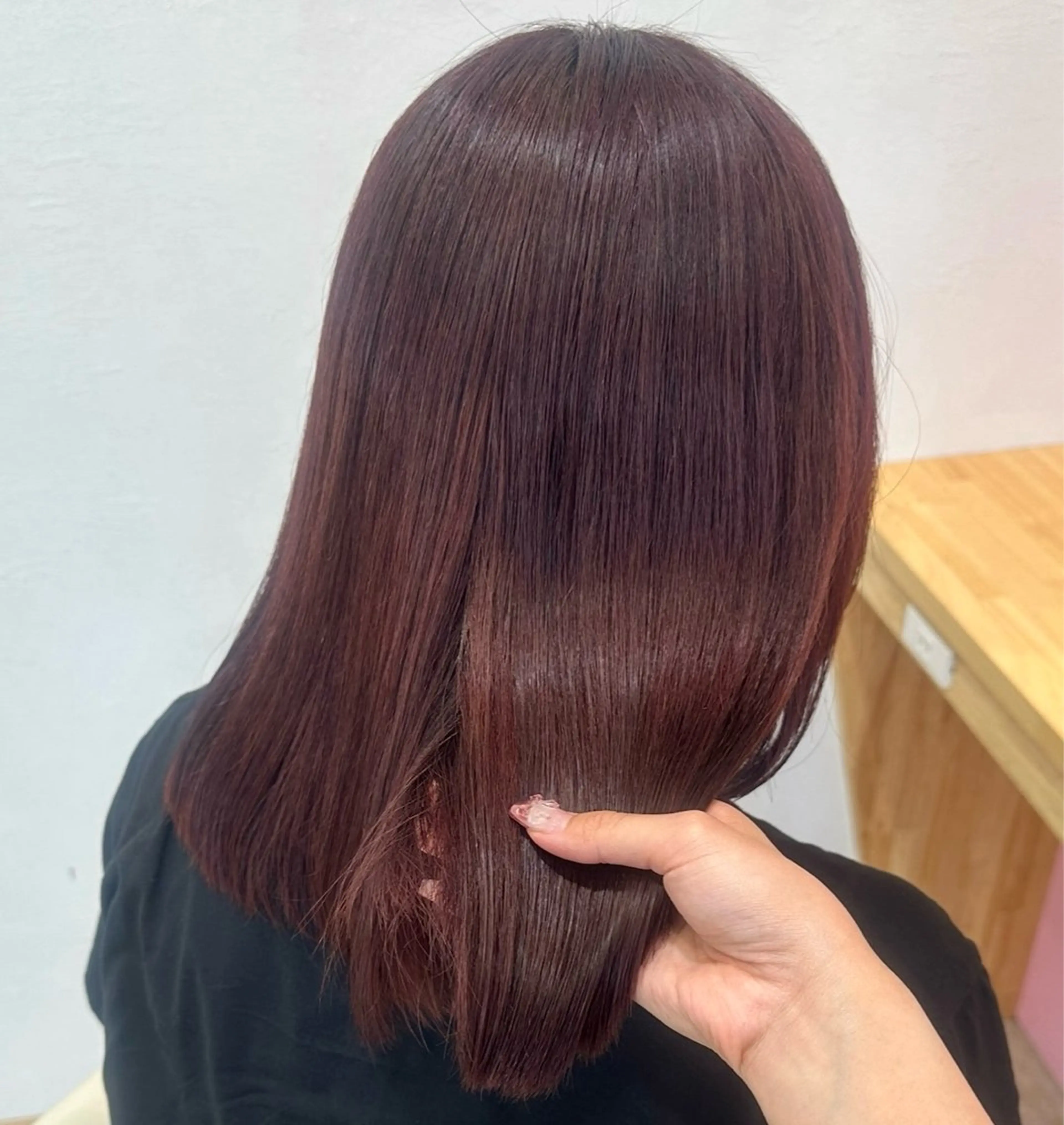 ミディアム カラー ヘアカラー トリートメント 暖色カラー♡ ブリーチ🎀ノアのヘアスタイル