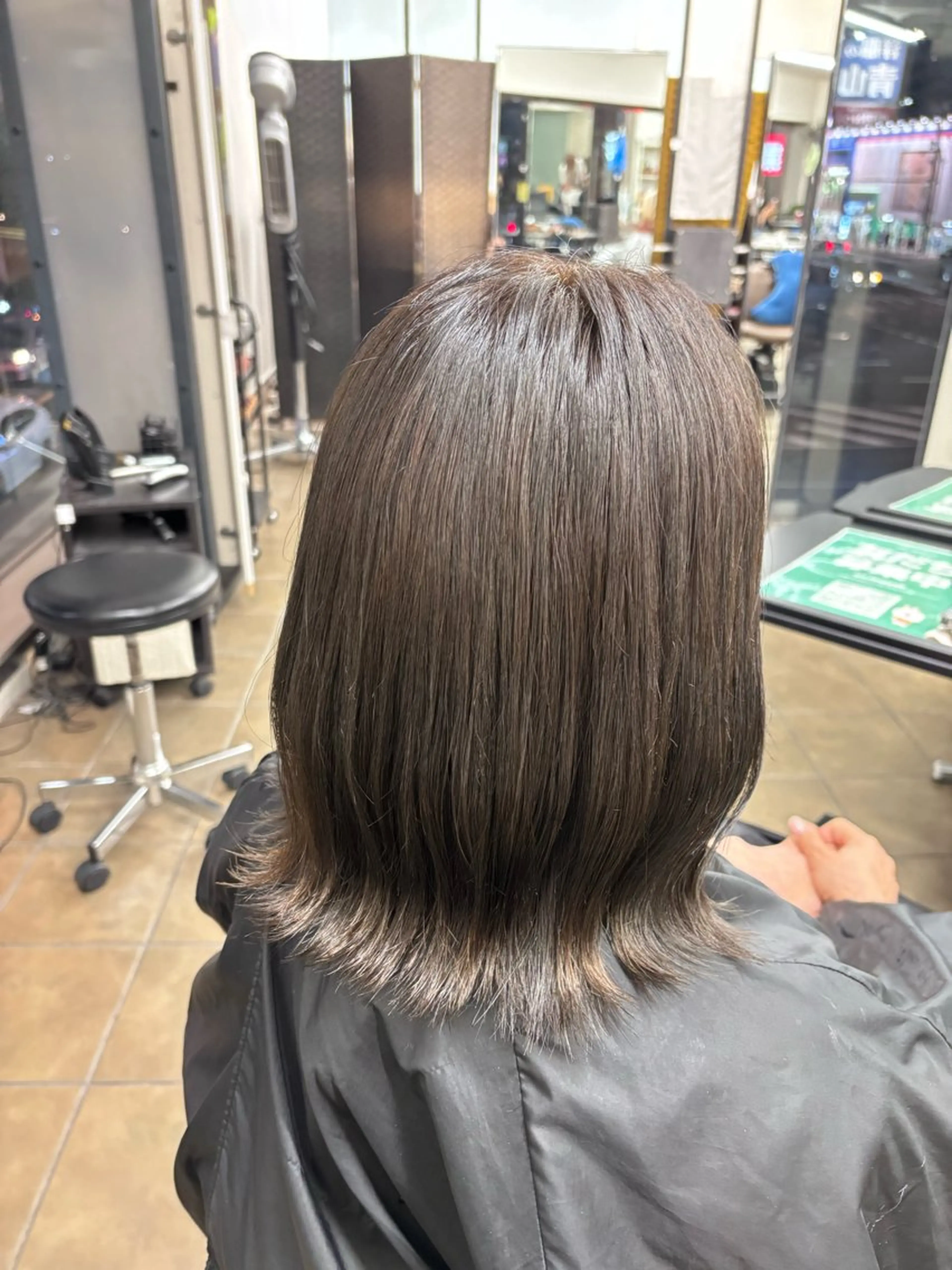 カラー ベージュカラー オリーブベージュ 🦄カラーモデル 募集中🦄ちえみのヘアスタイル