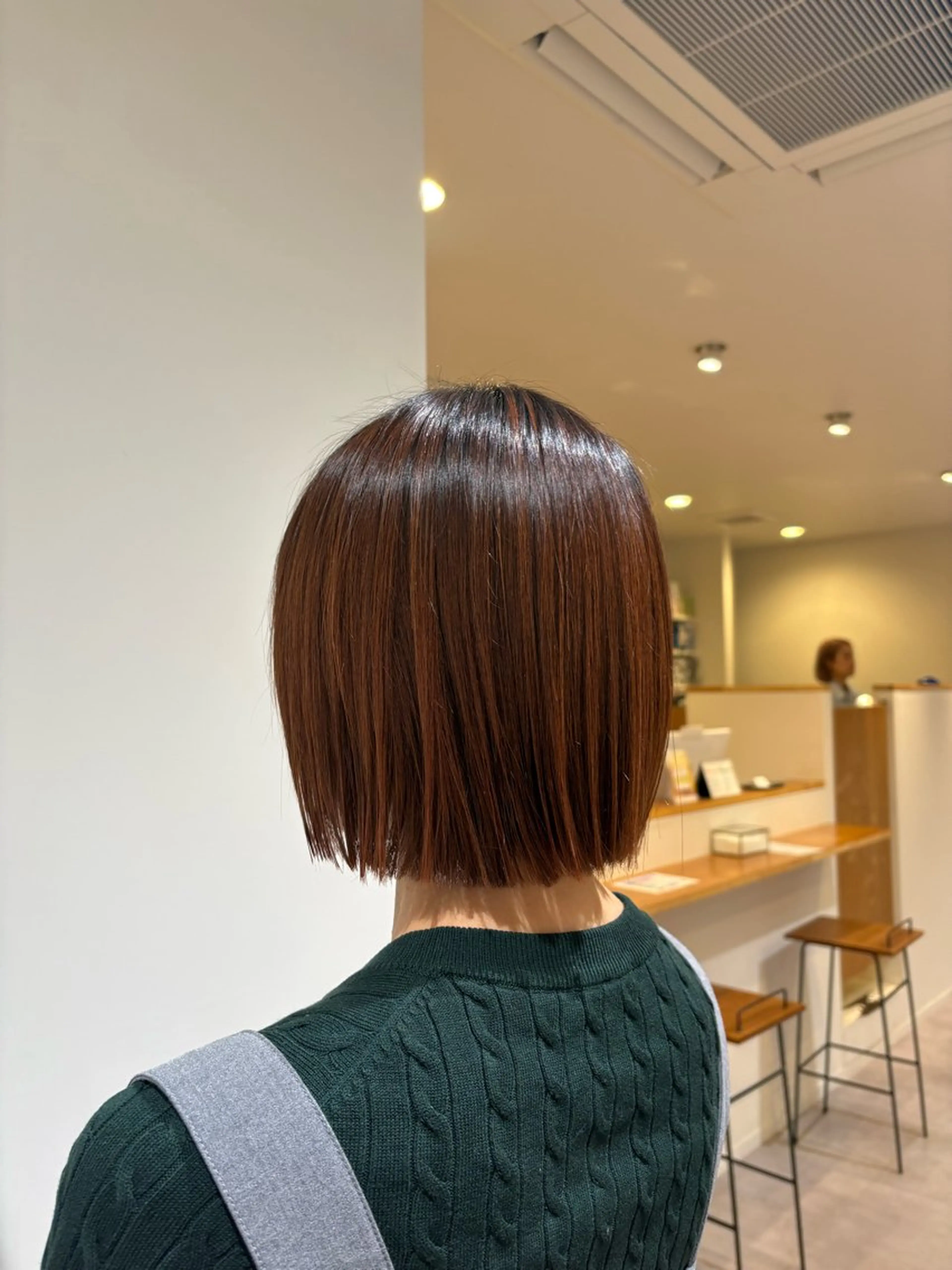 ショート 縮毛矯正 縮毛矯正 安田 佳純歩のヘアスタイル