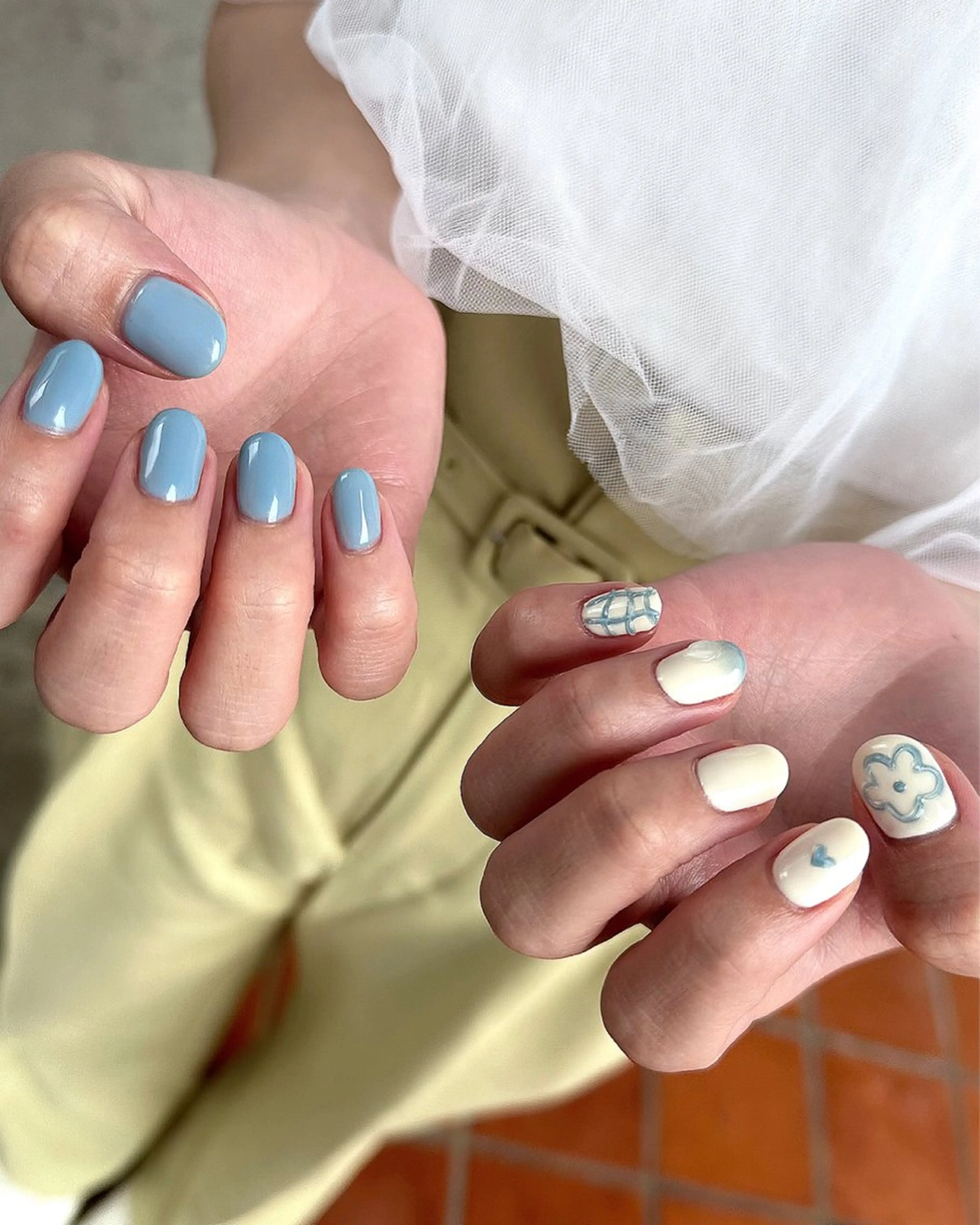 ネイル カジュアル ハンドネイル nail campのネイルデザイン