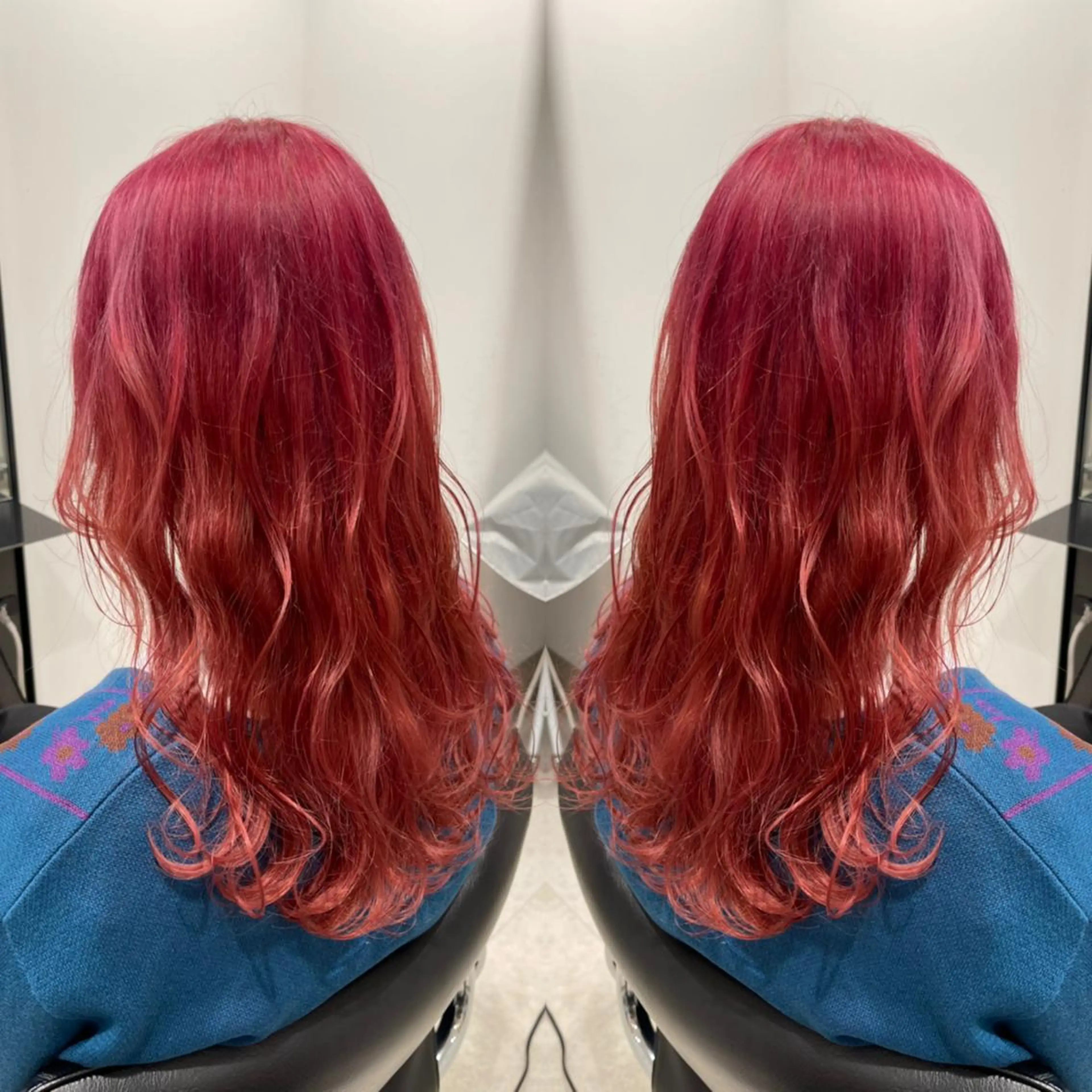 ロング カラー パーマ ヘアアレンジ メンズ キッズ ネイル マツエク・マツパ アイブロウ ピンクカラー 眉カラー カラーマツエク 桜ネイル ピンク ヘアカラー トリートメント ヘアセット ✅髪質改善/水素/ ウルトワ/縮毛矯正✅のヘアスタイル
