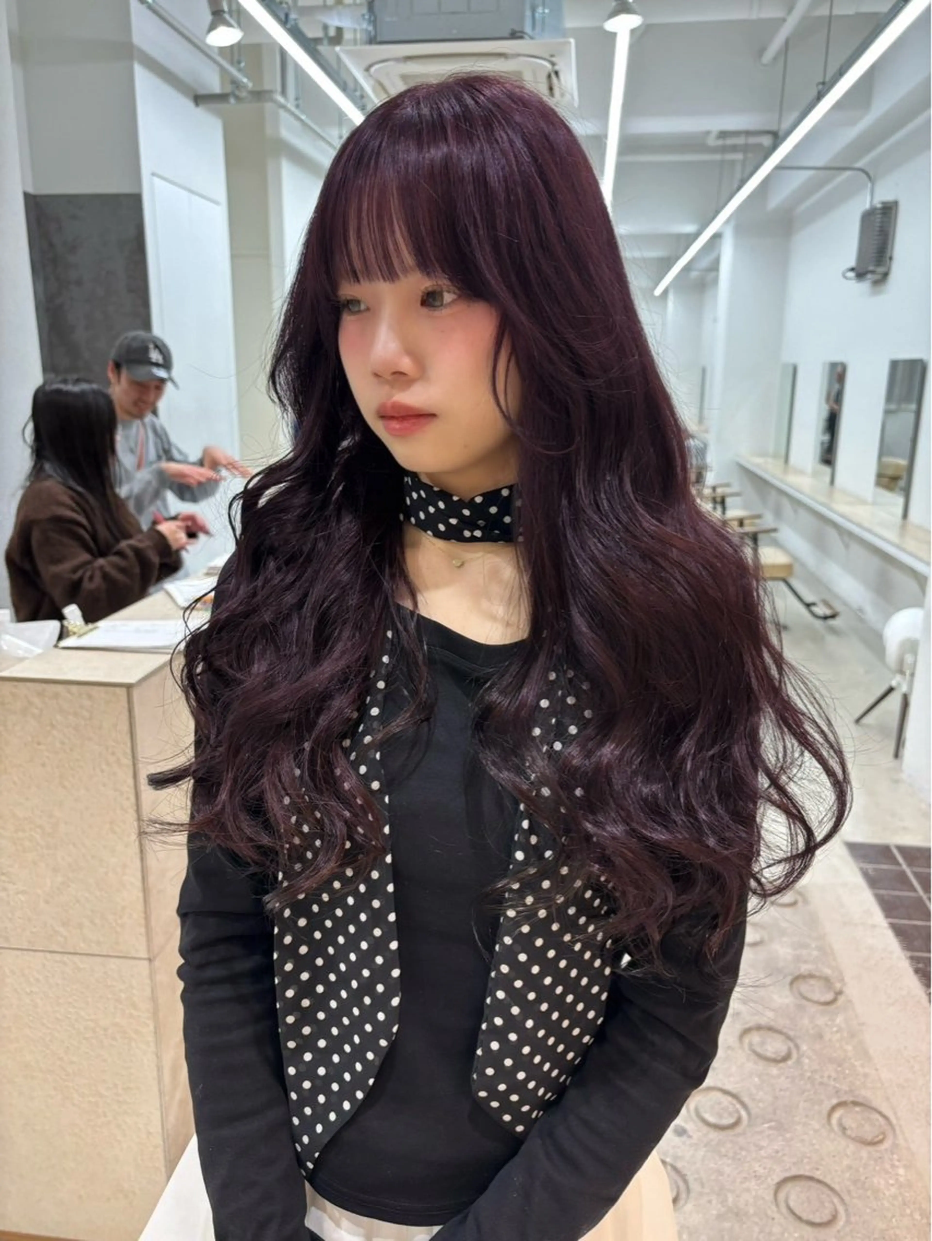 カラー ヘアカラー トリートメント カラーモデル募集🎀 cocona🎀のヘアスタイル