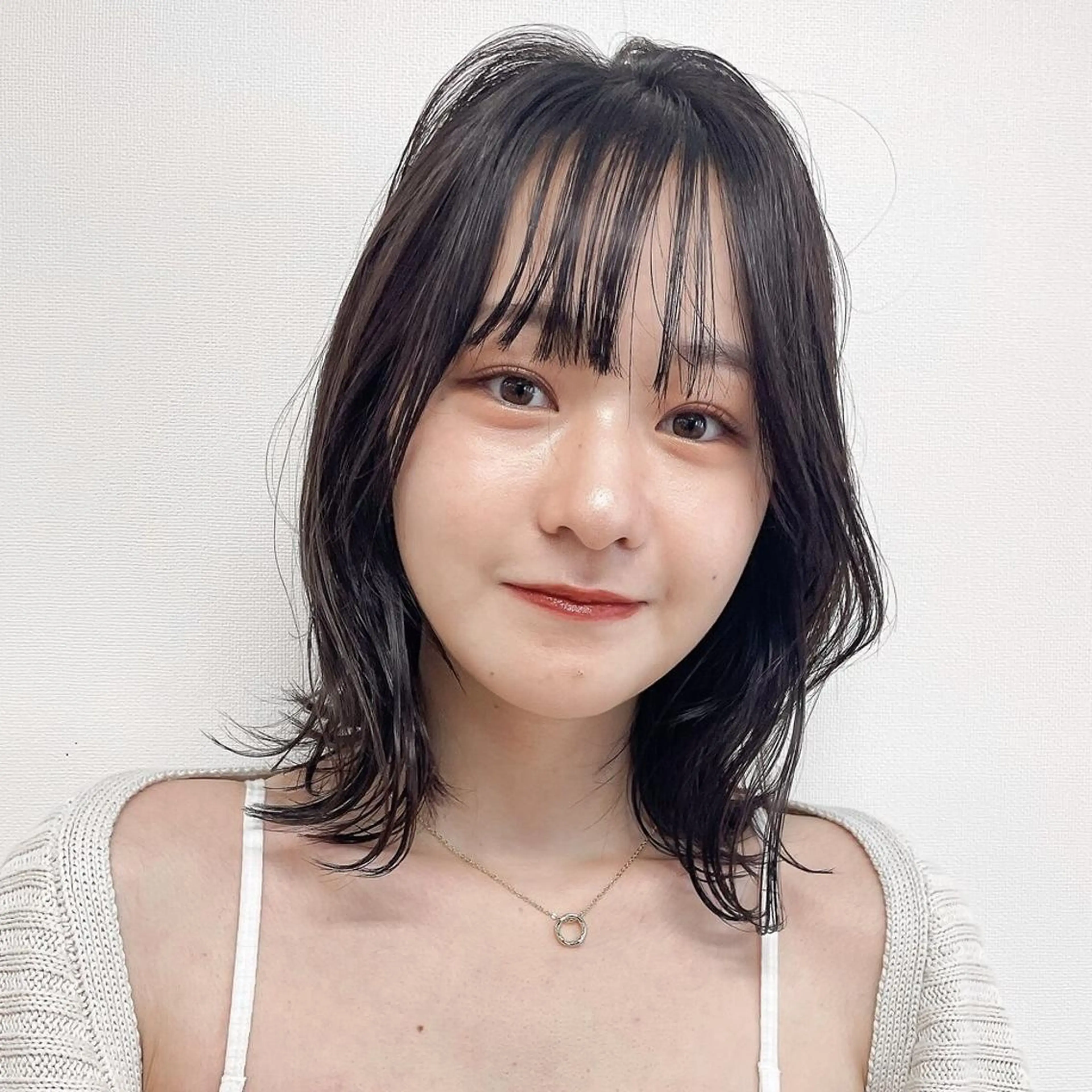 ミディアム カラー カット ヘアカラー トリートメント BASSA野方店 ⭐️MANA⭐️のヘアスタイル