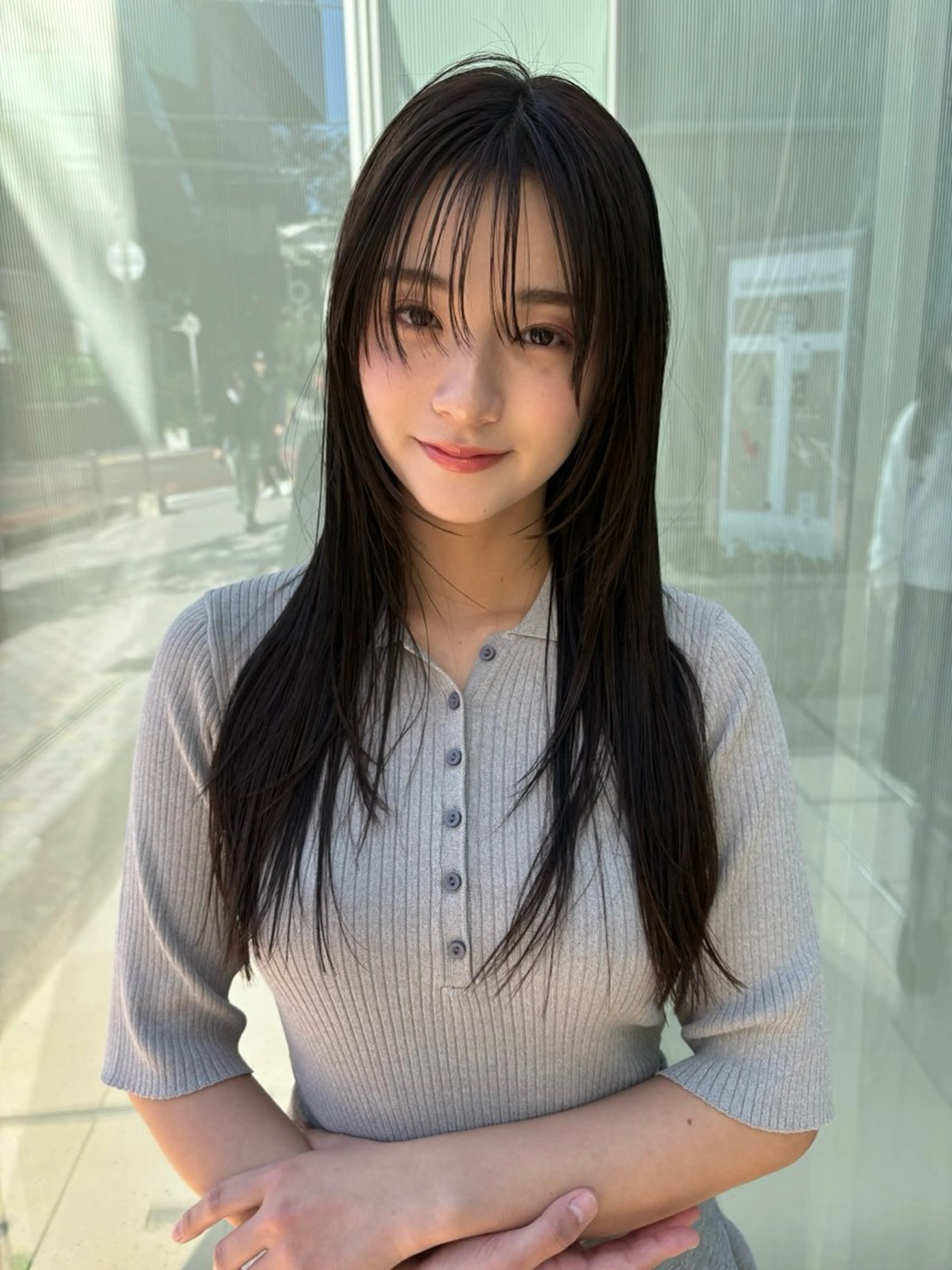 ロング green 上野のヘアスタイル