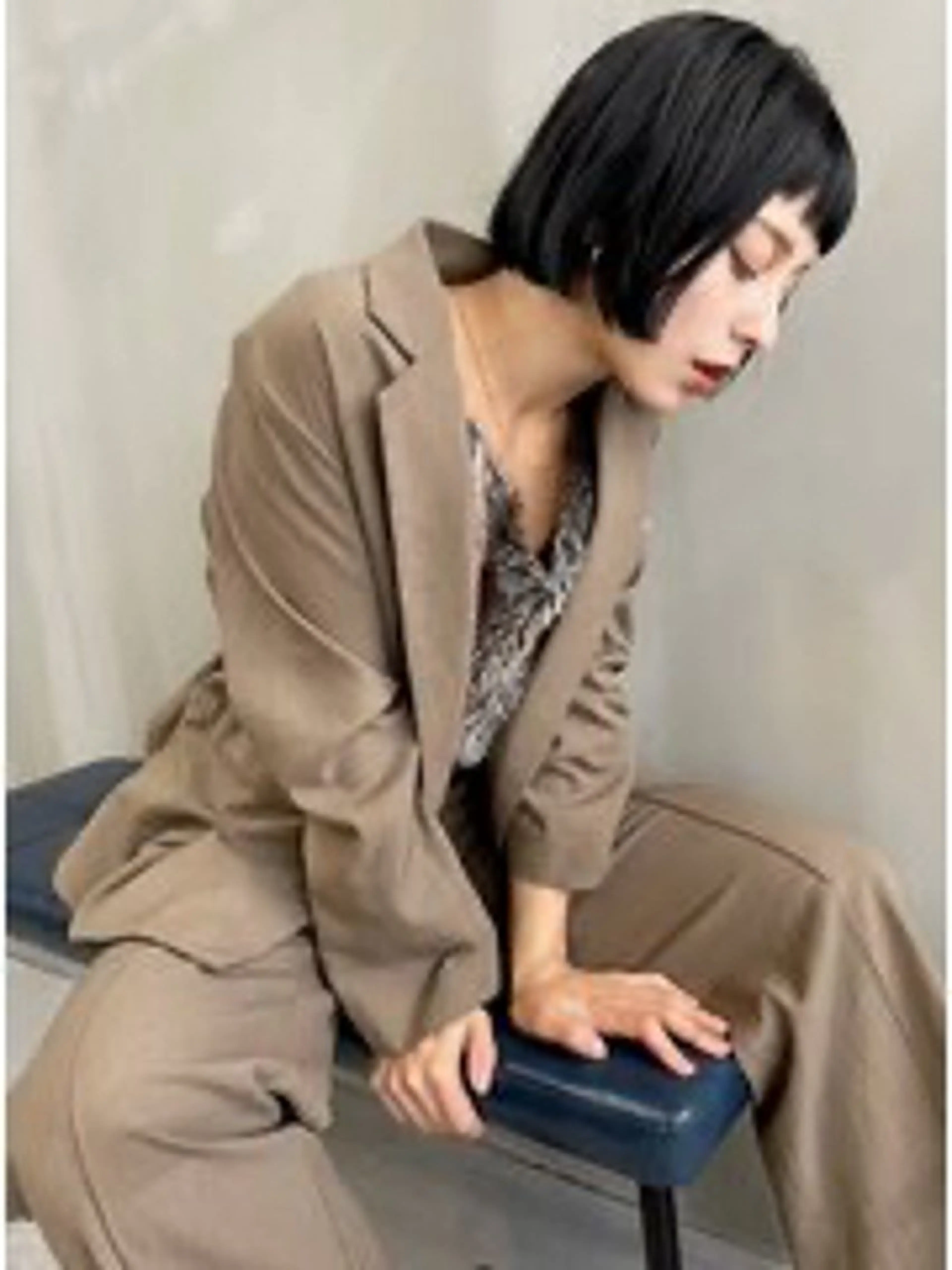 ショート ショート/ボブ/ 心斎橋/宮脇美奈のヘアスタイル