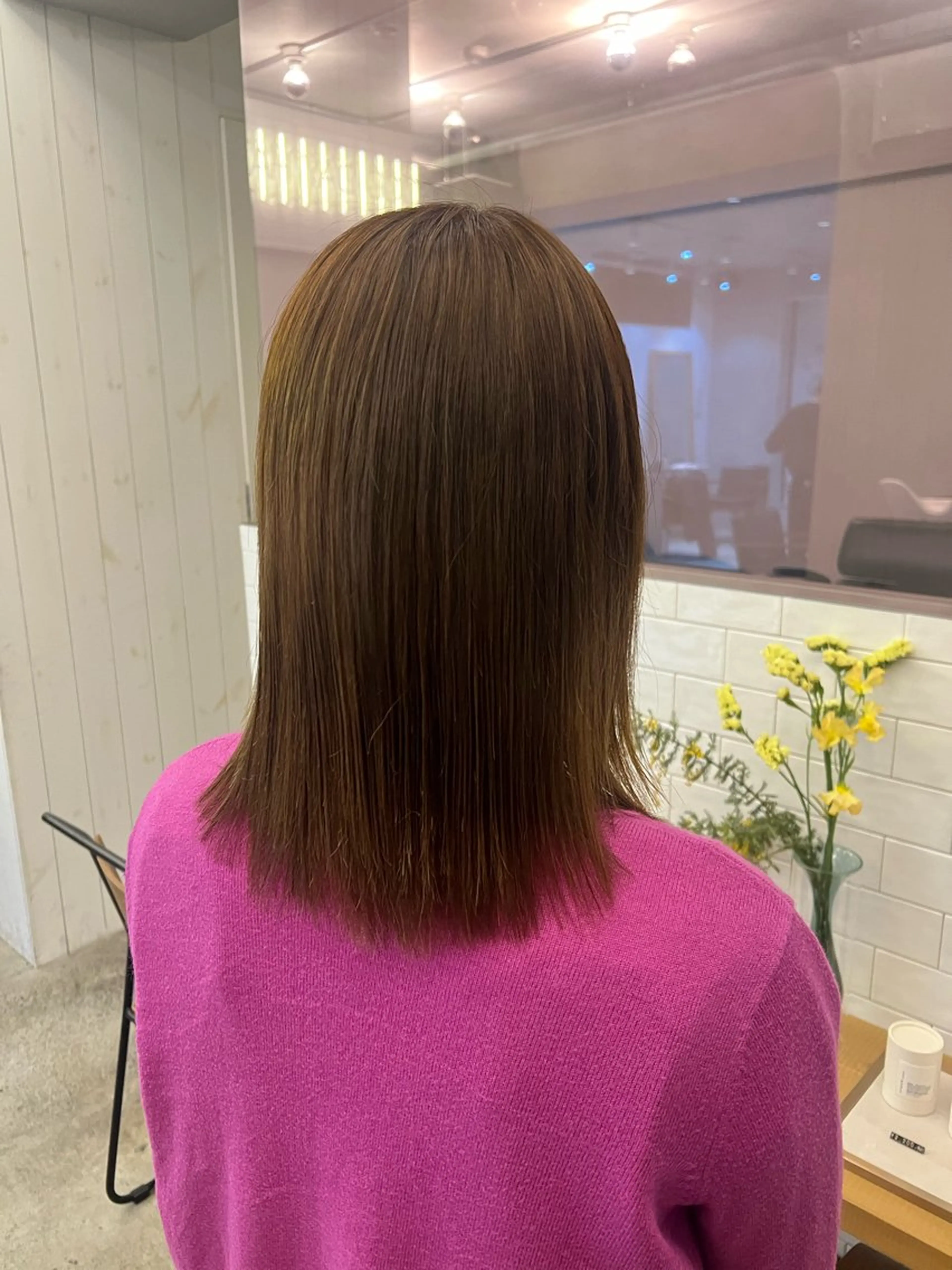 ミディアム 髙橋 かなこのヘアスタイル