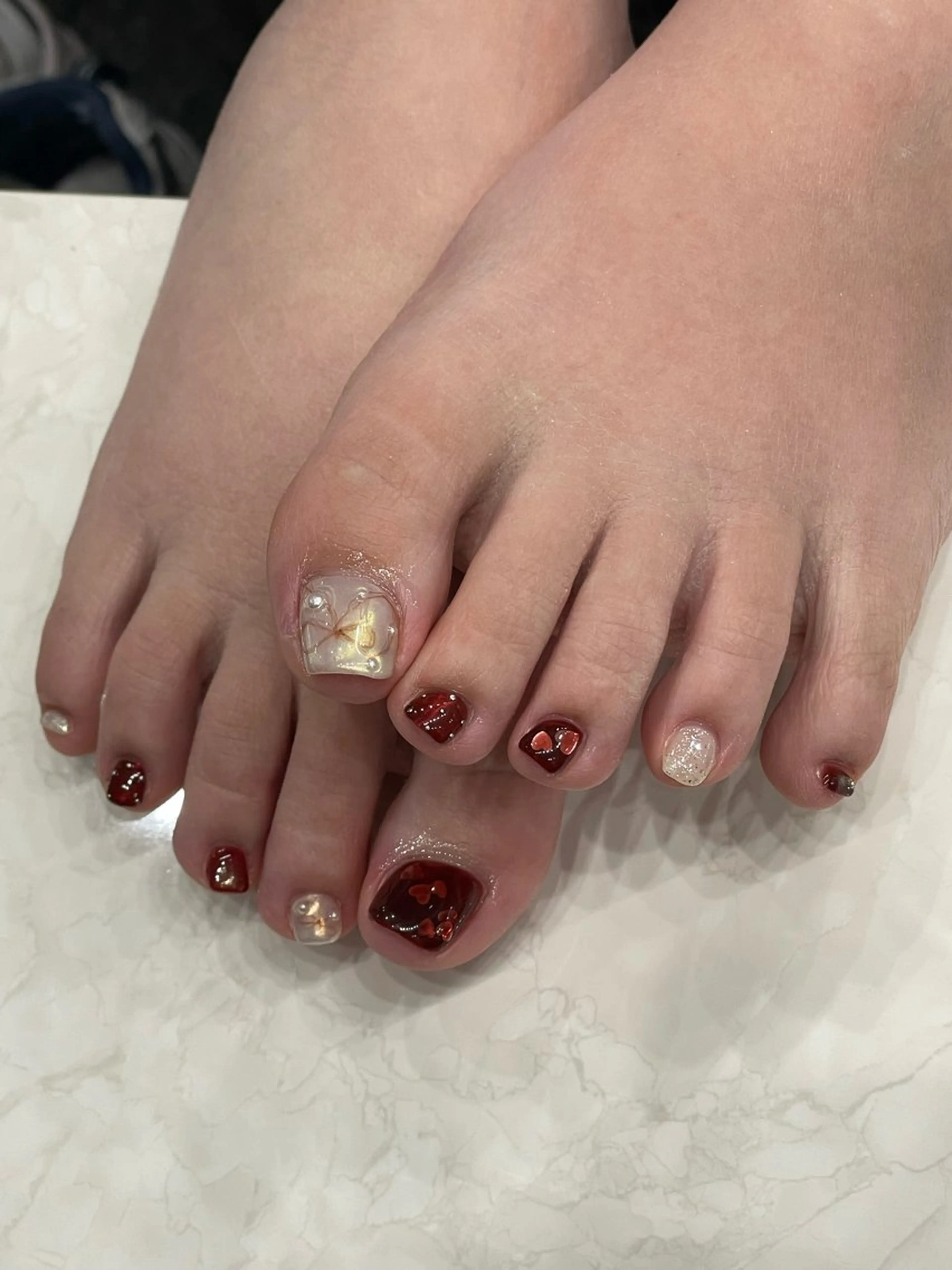 ネイル フットネイル C. Ayaのネイルデザイン