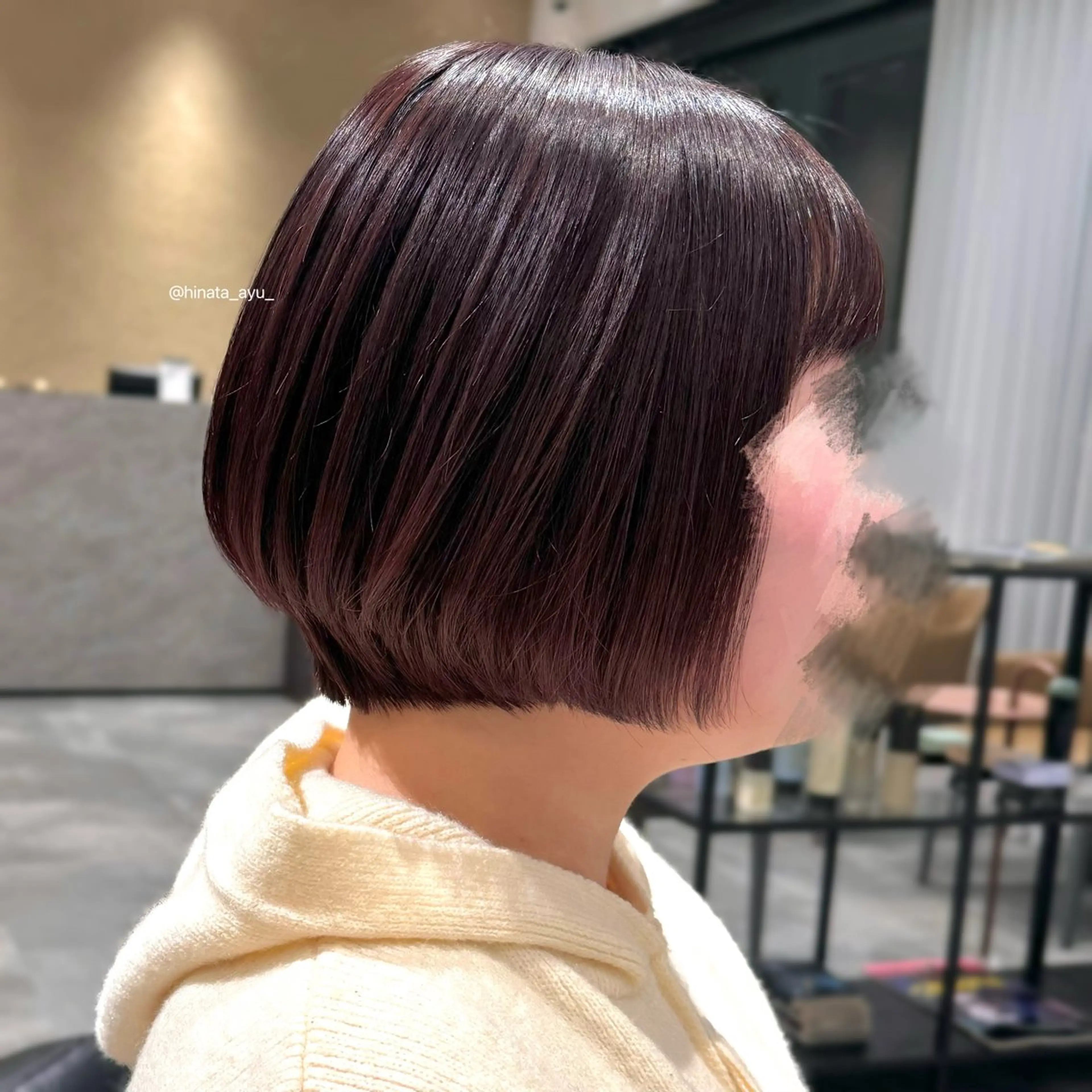 ショート カラー ショートボブ グラデーションカラー ボブ ショートヘア BEAUTRIUM  青山店所属・ひなた あゆみのヘアスタイル