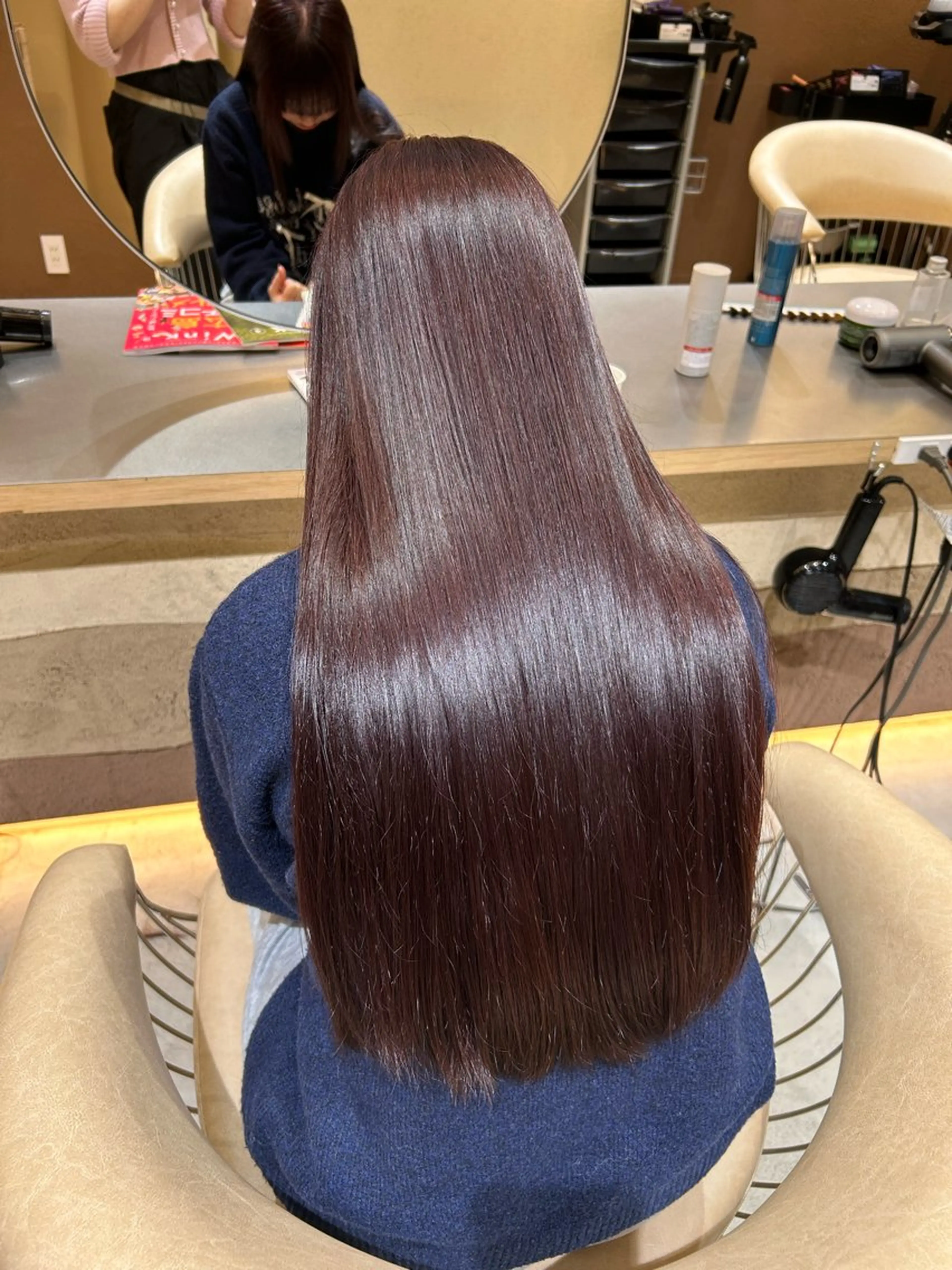 ロング ヘアカラー La fith hair ruu.福山2号店【ラフィス ヘアー ルウ】所属・阿部野 明優梨のヘアスタイル