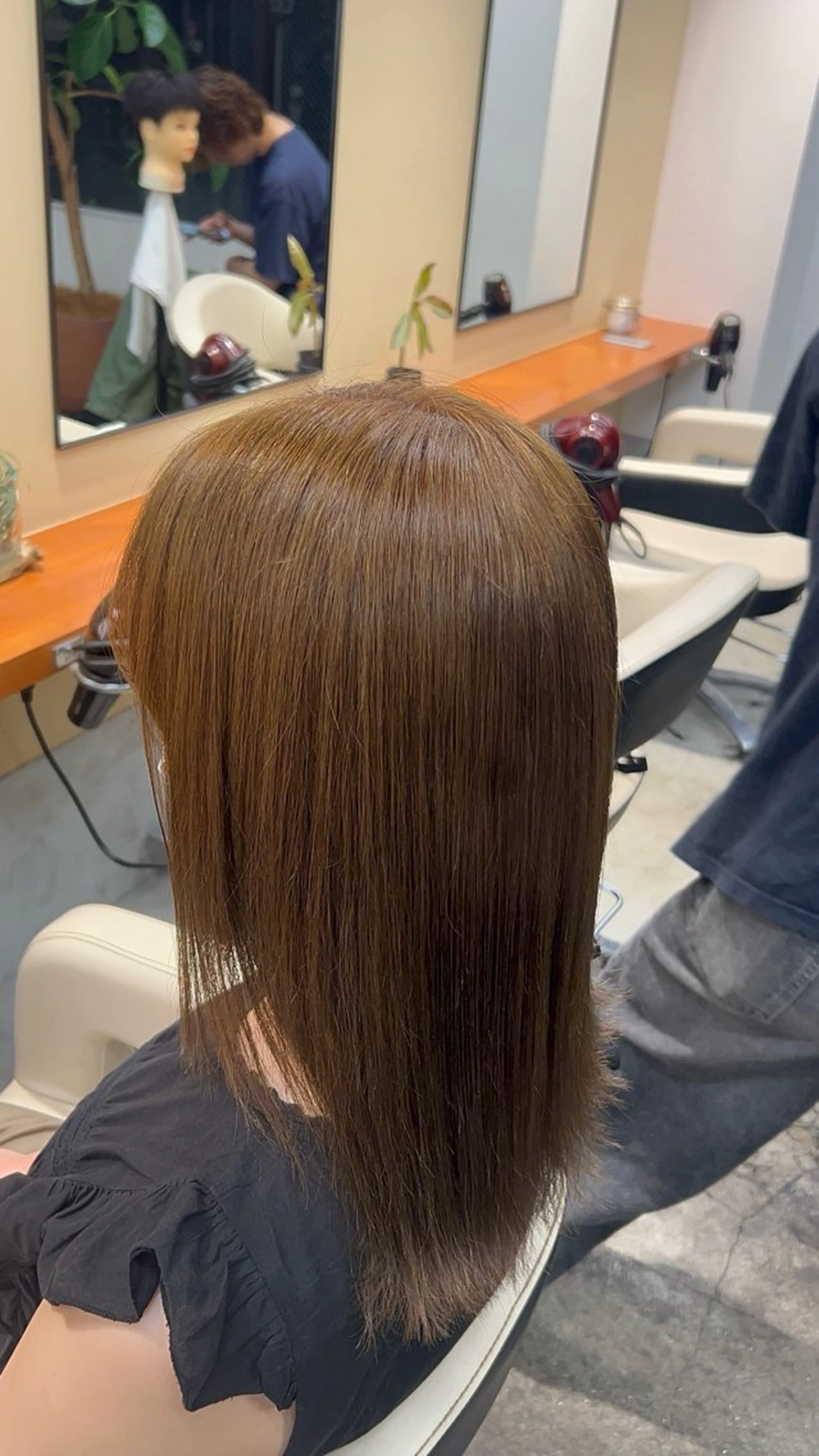 ミディアム カラー ベージュカラー オリーブベージュ ヘアカラー モデル募集‼️ Kuon☀️ྀིのヘアスタイル