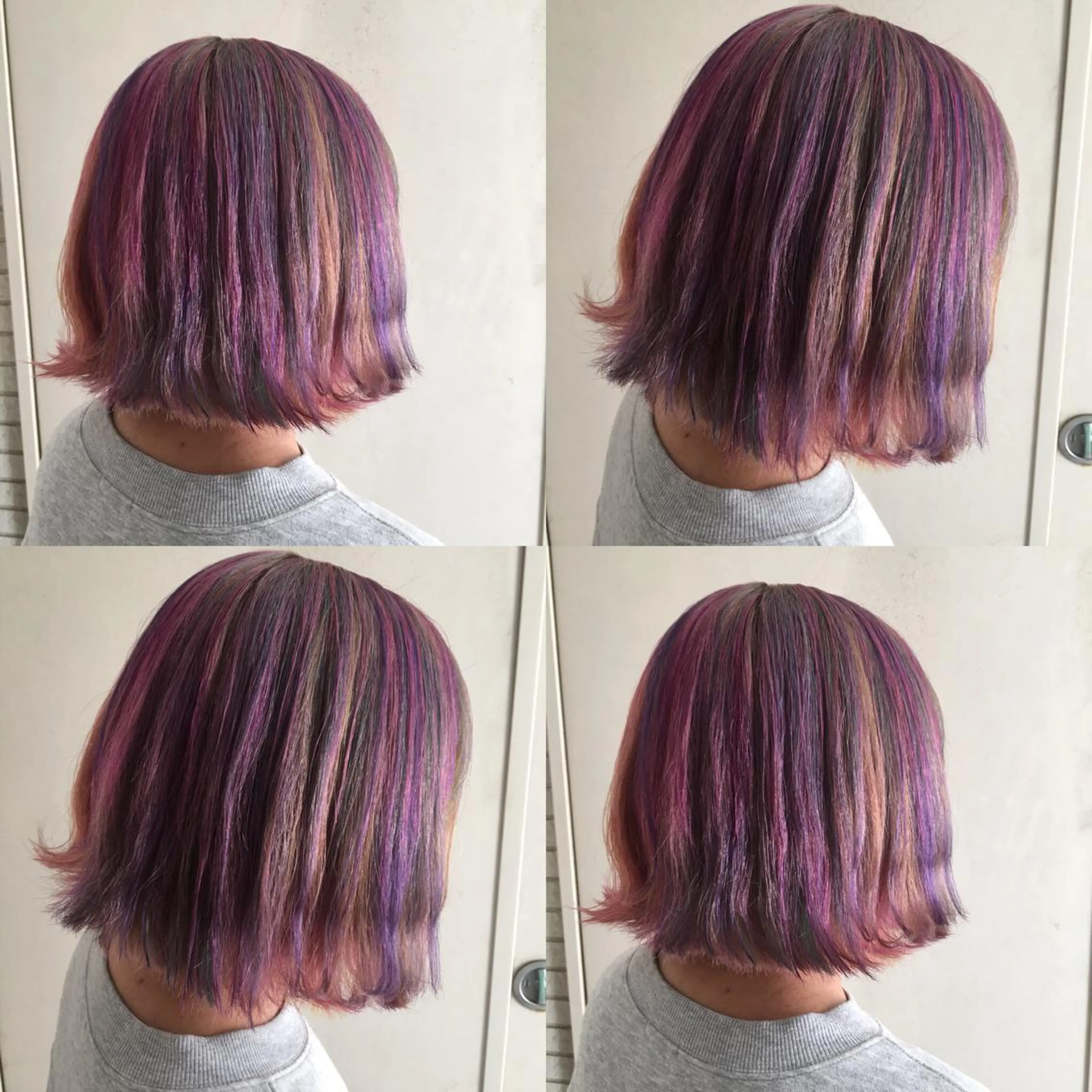 ミディアム カラー ブリーチ 広がり、まとまらない お悩み改善/ 中田のヘアスタイル