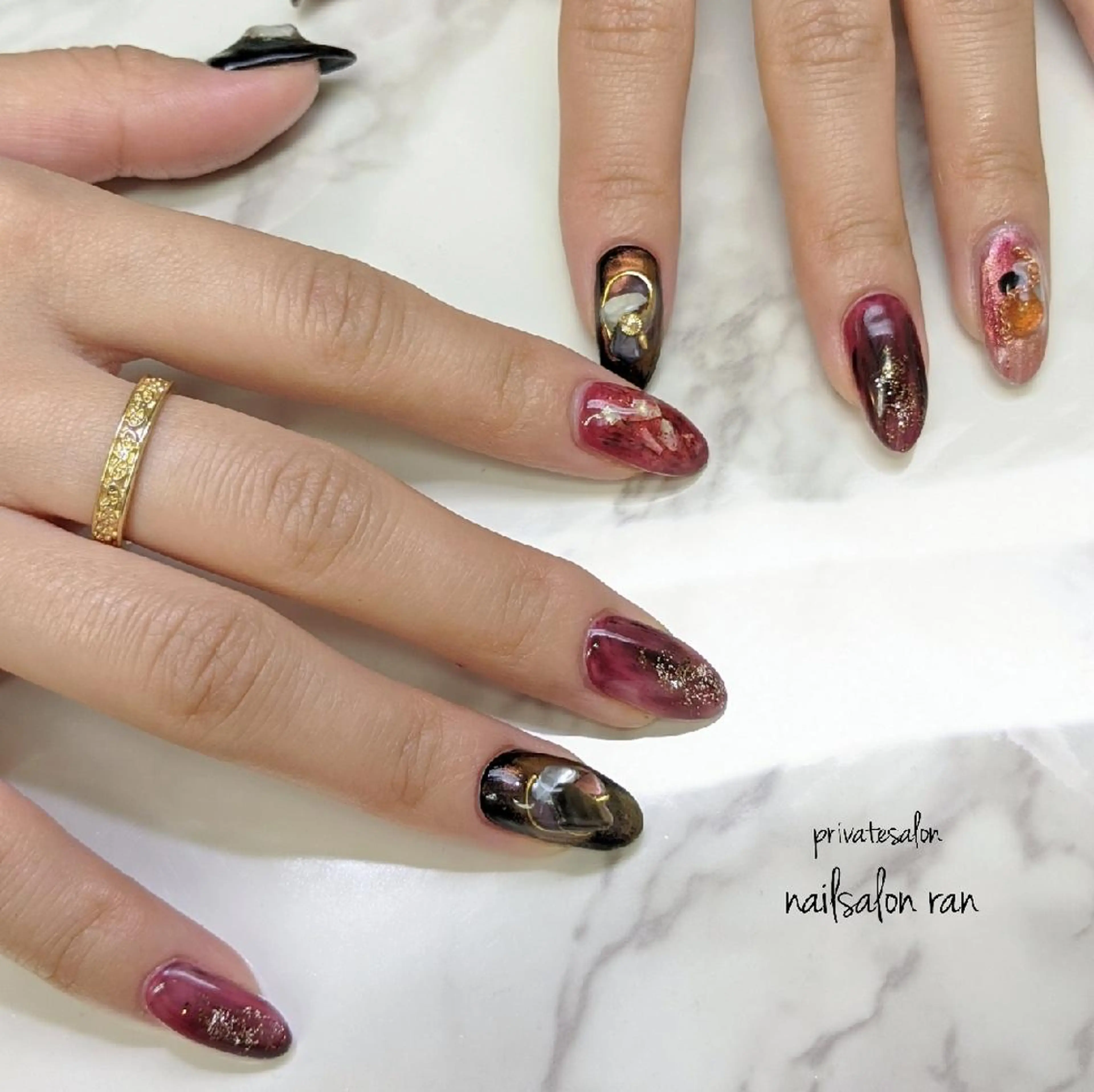 ネイル nailsalon ranのネイルデザイン