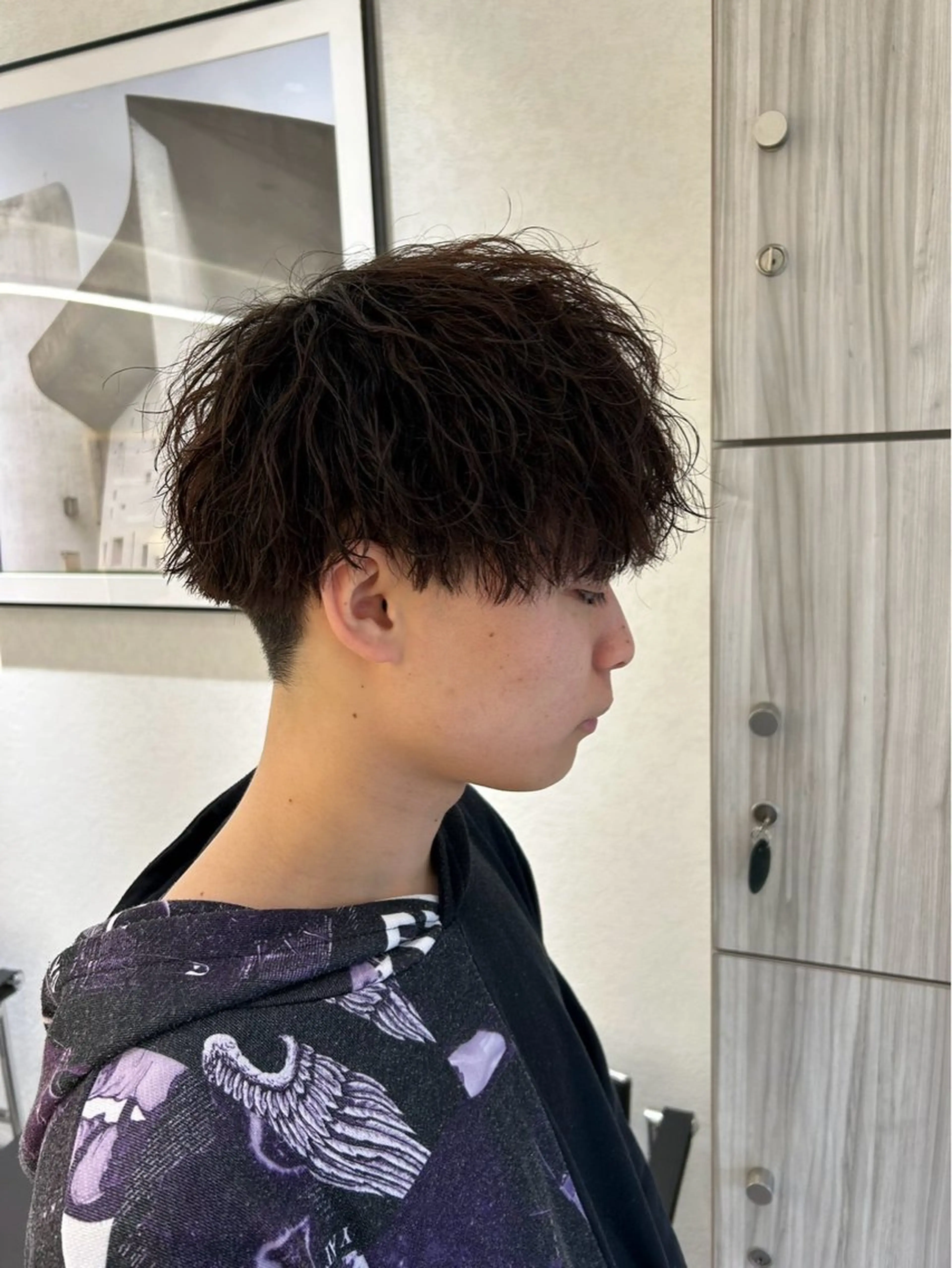 メンズ 牧野 隼大のヘアスタイル