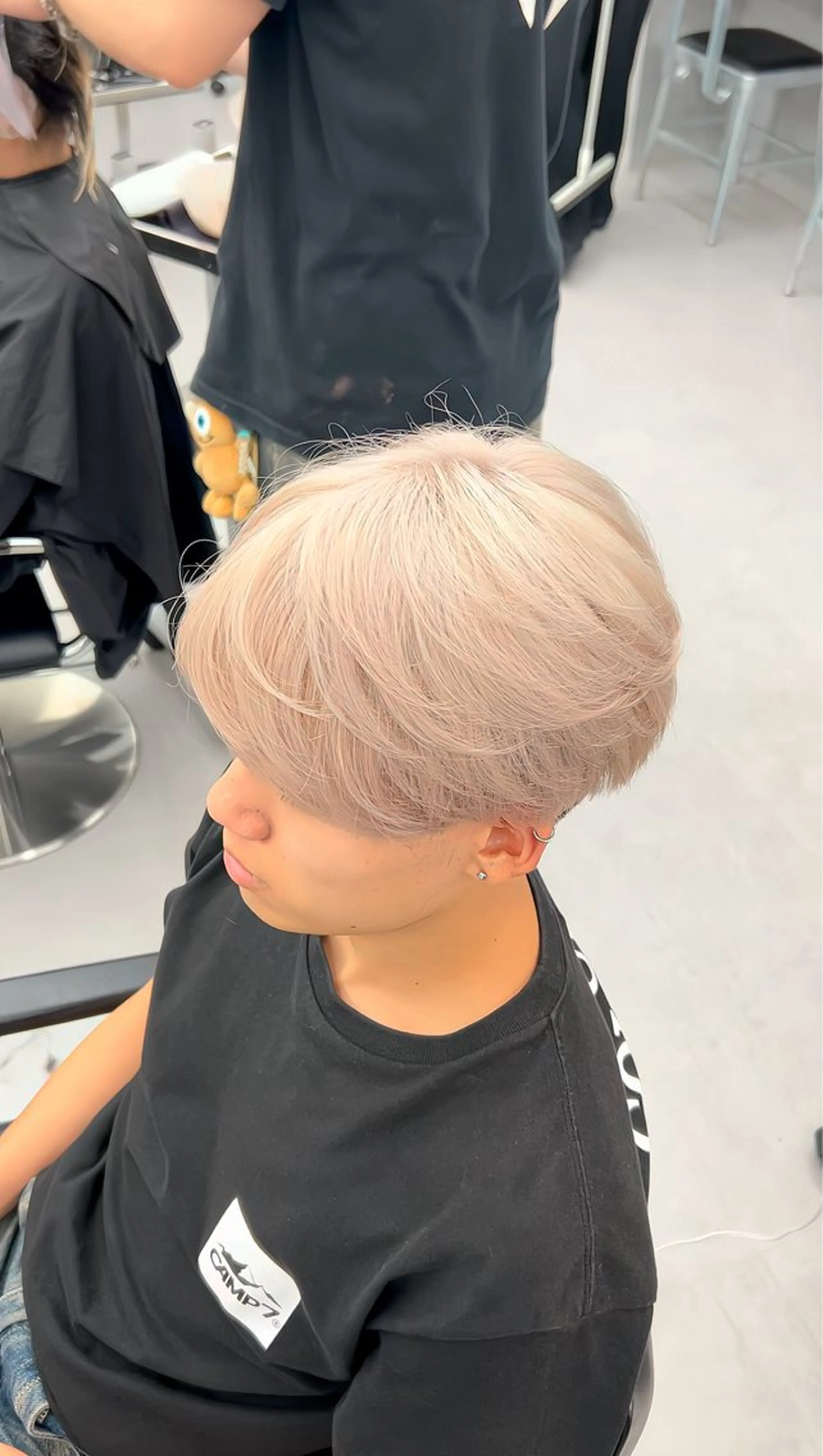 ミディアム カラー メンズ メンズバレイヤージュ 🔥メンズカット🔥のヘアスタイル