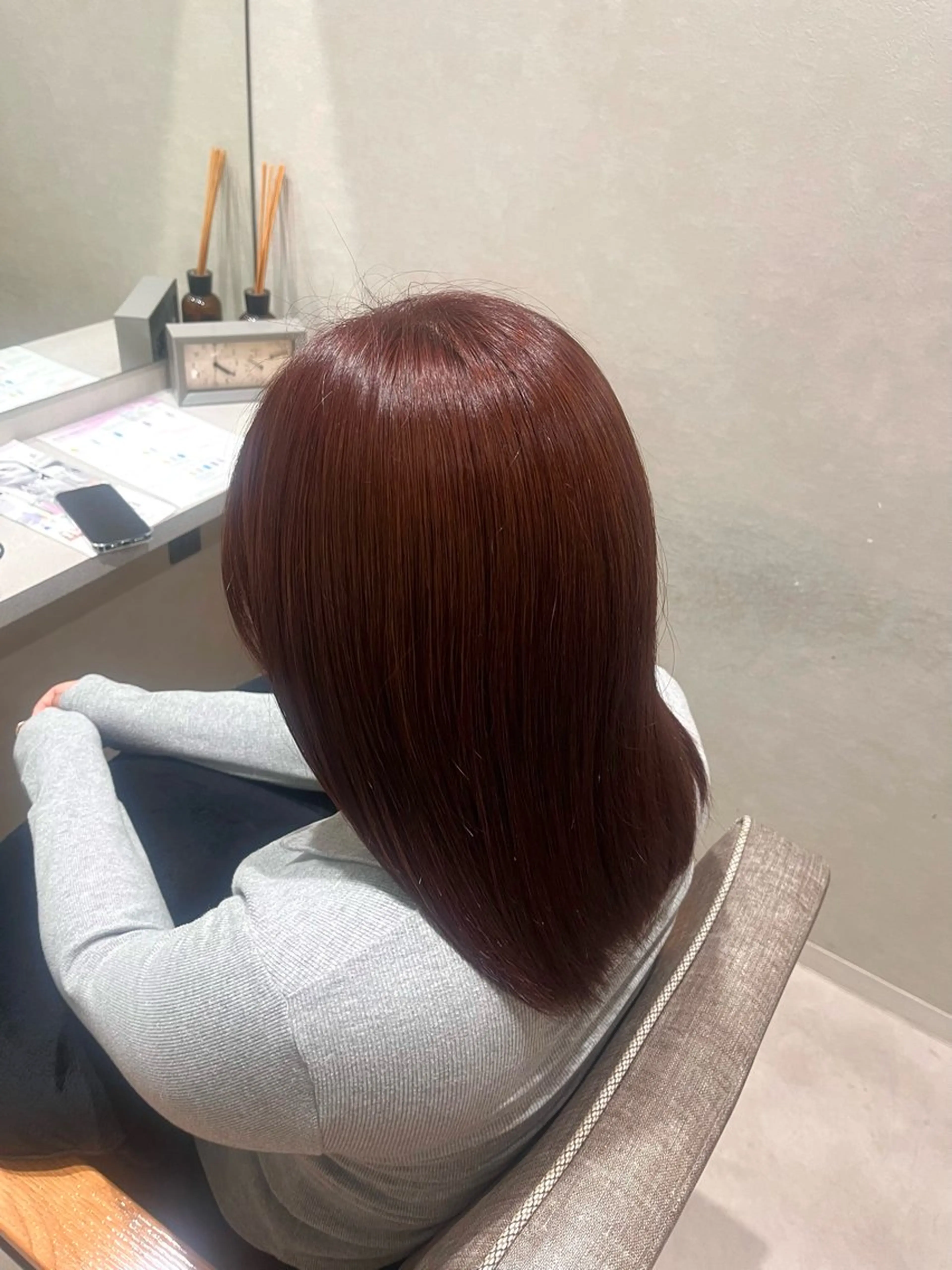 ミディアム カラー ブリーチ ラベンダーカラー ブリーチなしカラー ピンクカラー ピンクラベンダー ヘアカラー トリートメント ブリーチ×透明感カラ ー 大分 Keigoのヘアスタイル