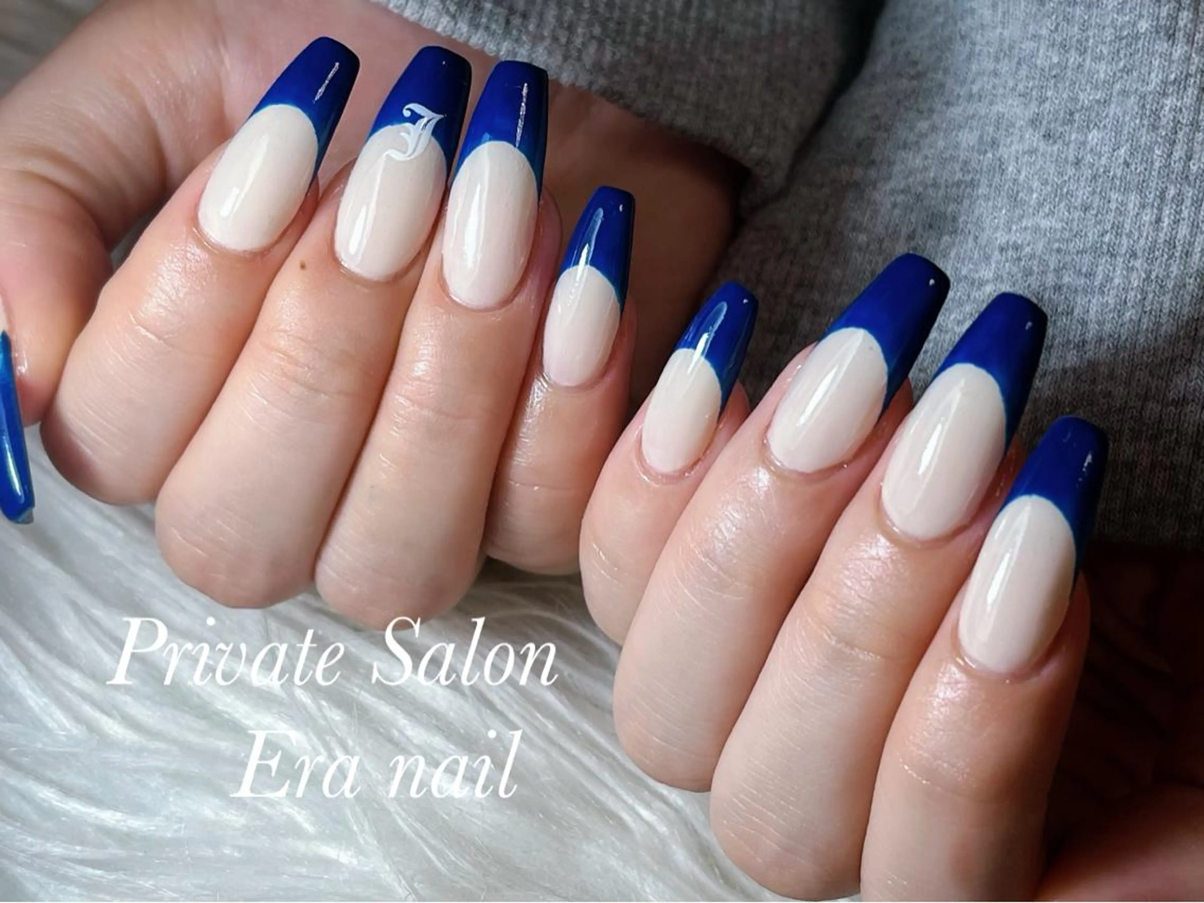 ネイル フレンチネイル スカルプネイル Era nailのネイルデザイン