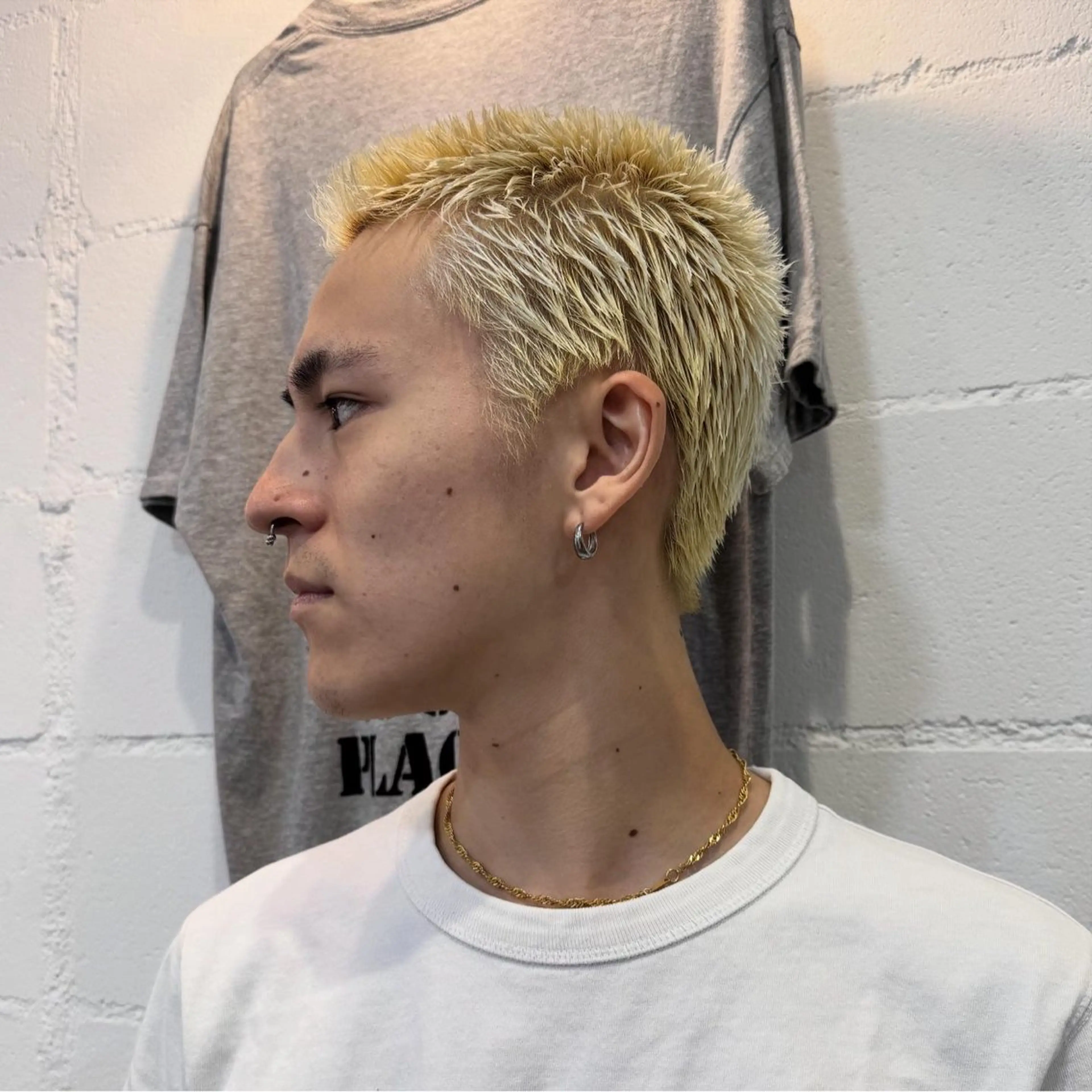 メンズ カット ヘアカラー 堀 琉冴のヘアスタイル