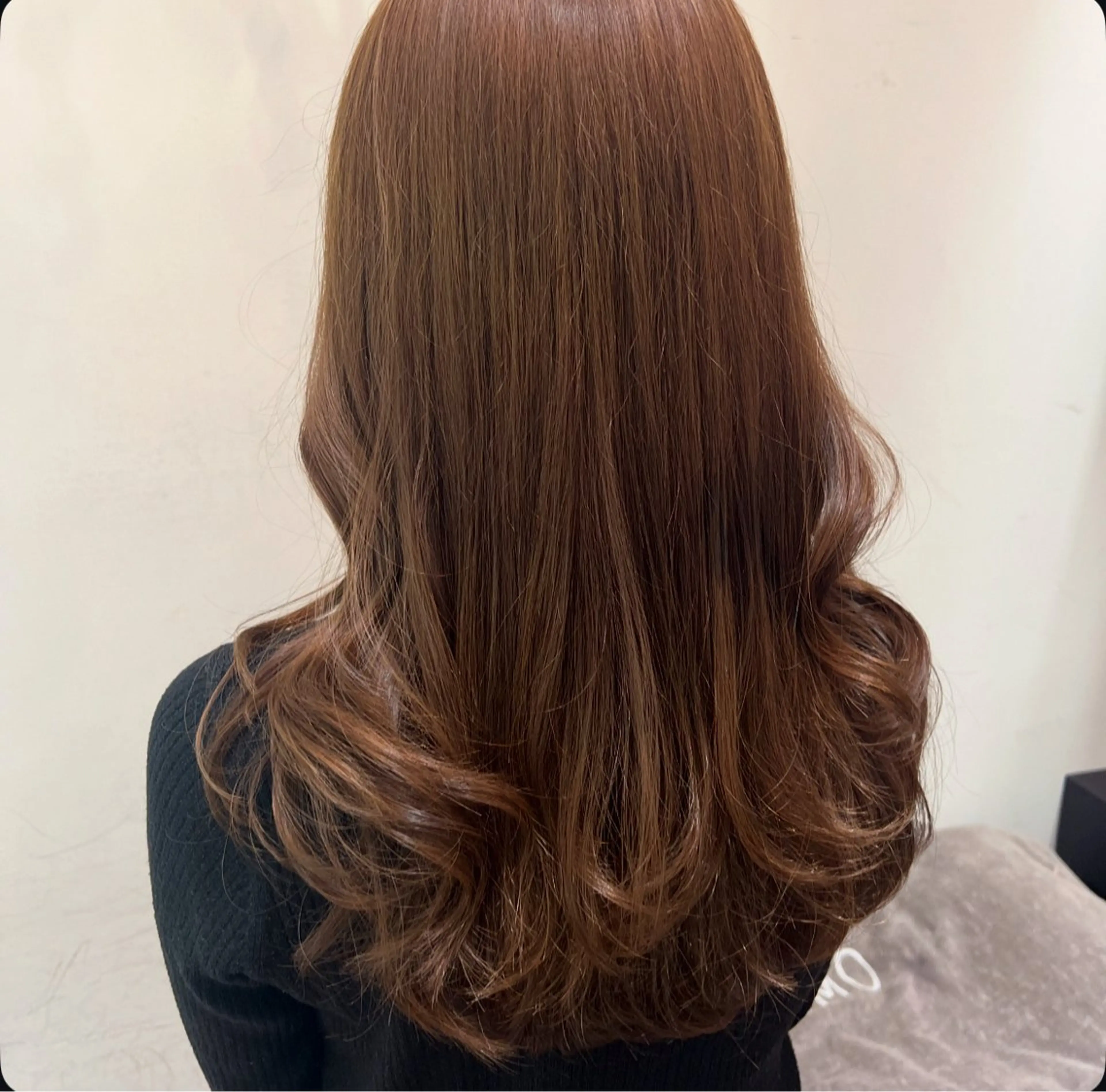 ロング カラー ヘアアレンジ ヘアカラー トリートメント コテ巻きパーマ💙 シノヤユイのヘアスタイル