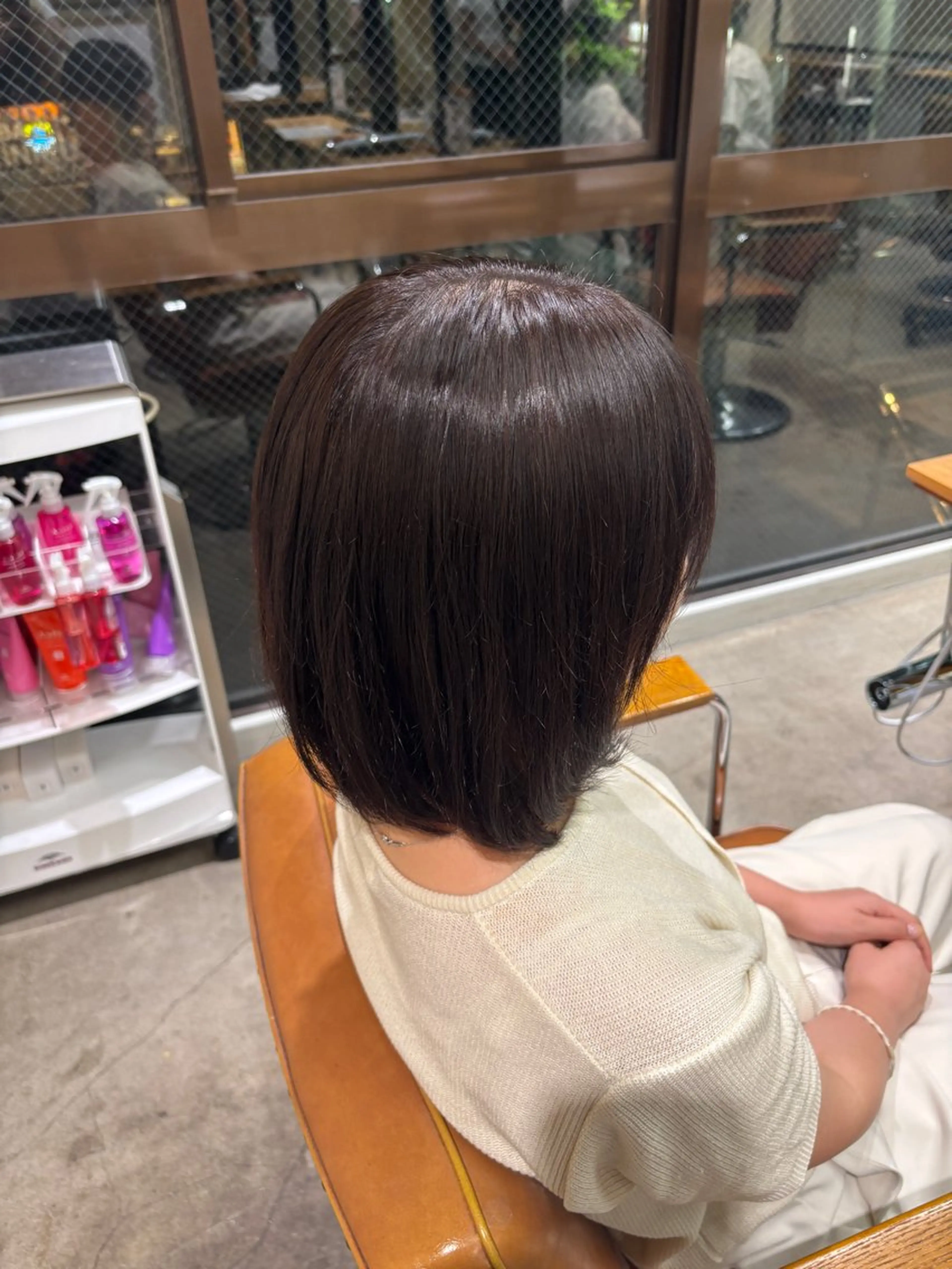 セミロング カラー Zina天神/ nozomiのヘアスタイル