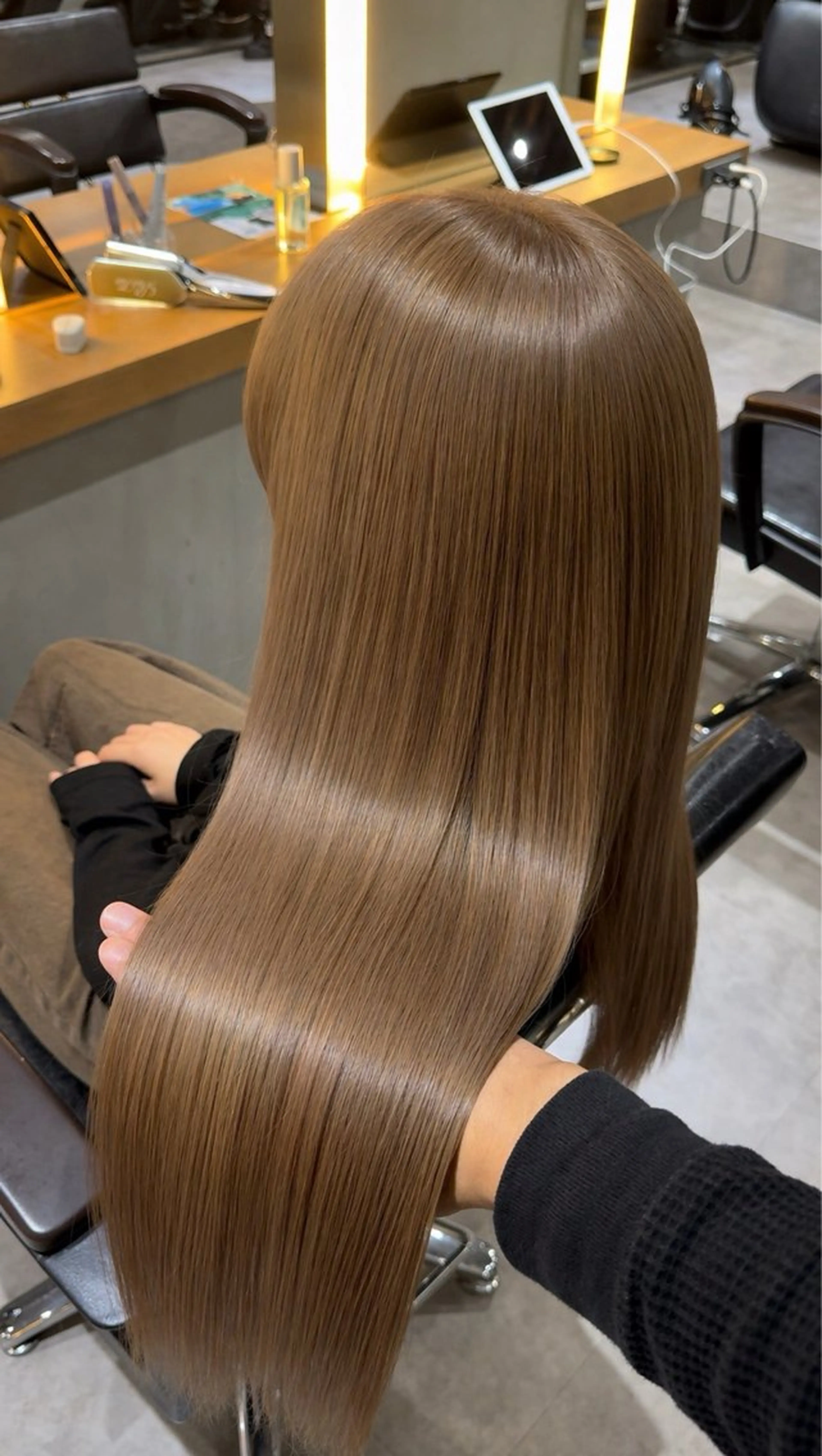 ロング カラー カット ヘアカラー トリートメント レイヤーカット/ ブリーチカラー/雅人のヘアスタイル