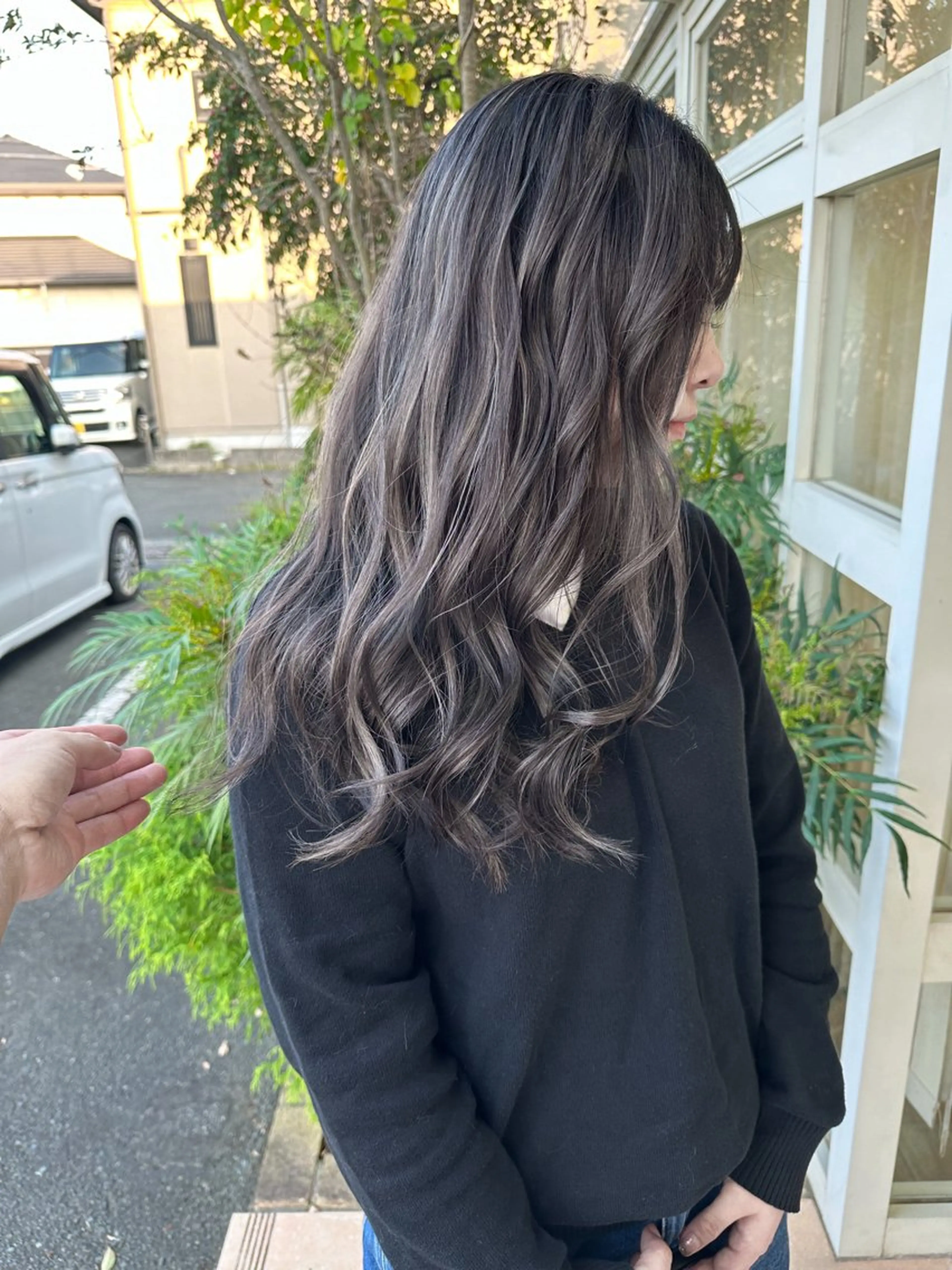 セミロング ヘアカラー トリートメント 大橋 聖哉のヘアスタイル