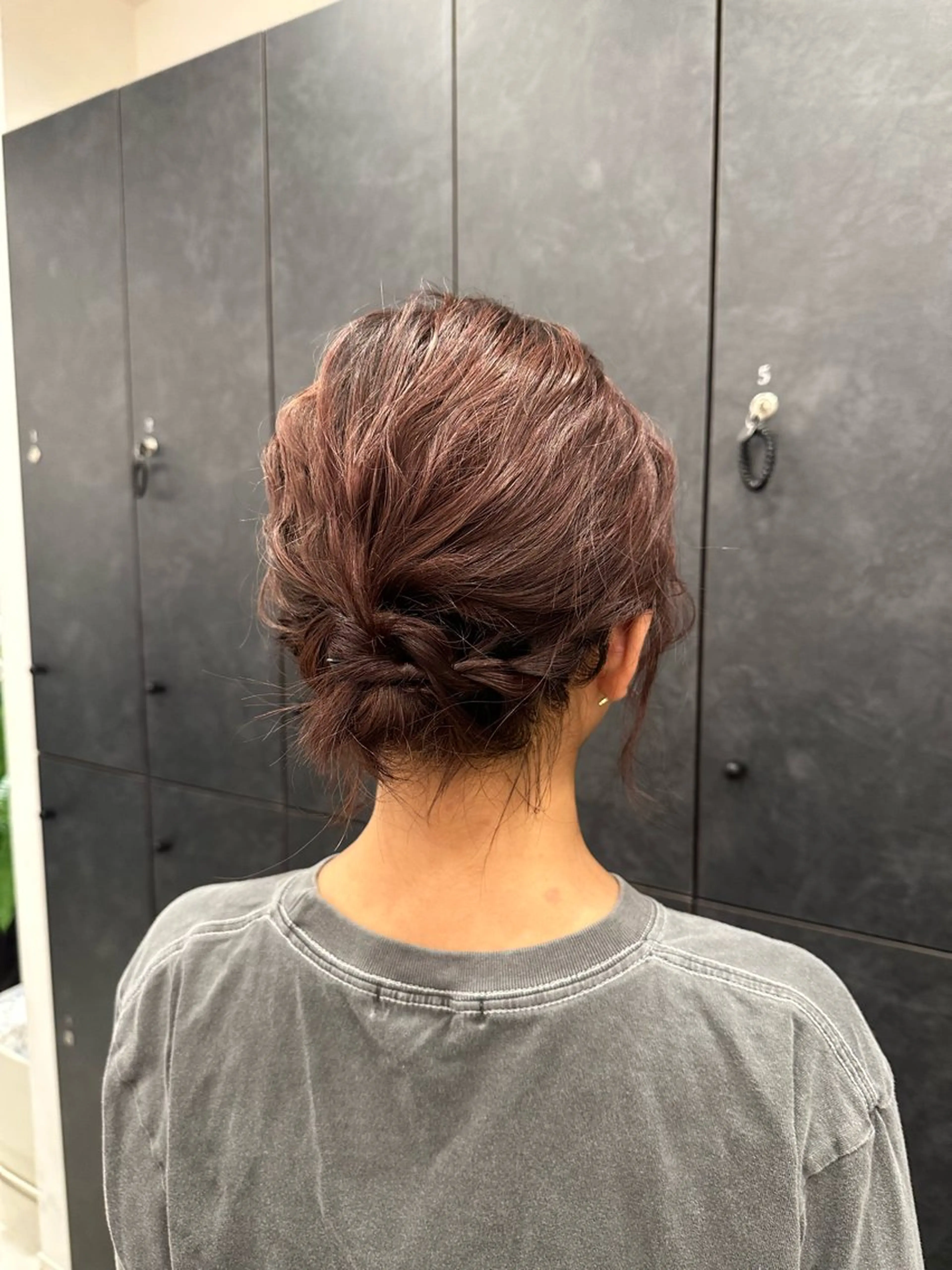 ショート ヘアアレンジ ボブ 銀座/ヘアセット/ 島村美帆のヘアスタイル