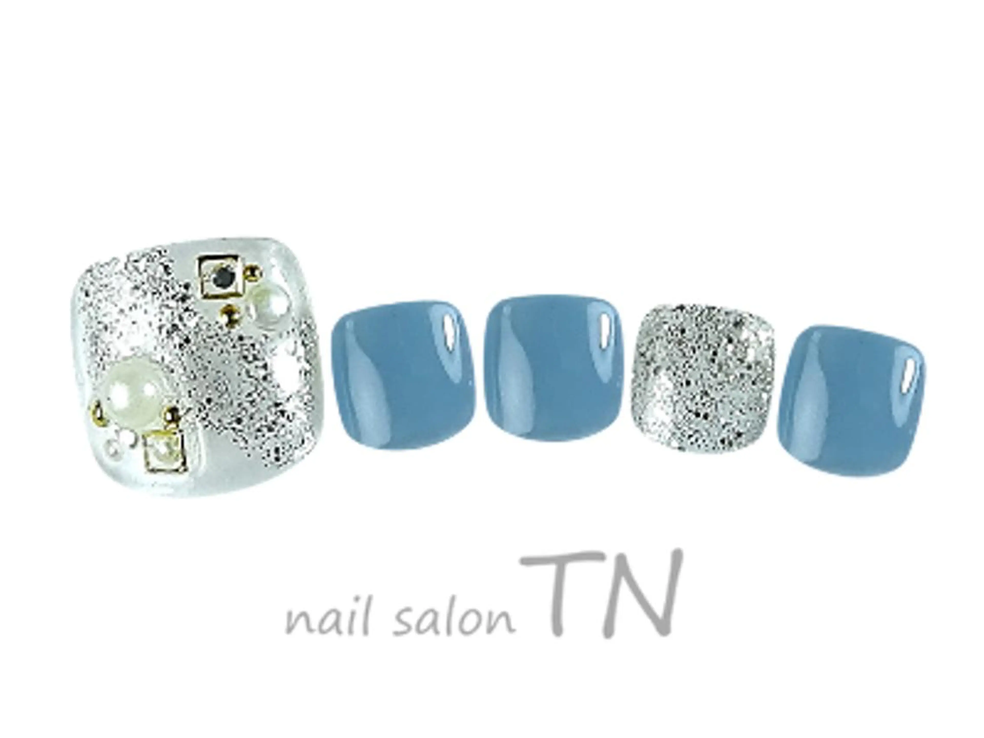 ネイル フットネイル フットネイル 矢川 まどかのネイルデザイン