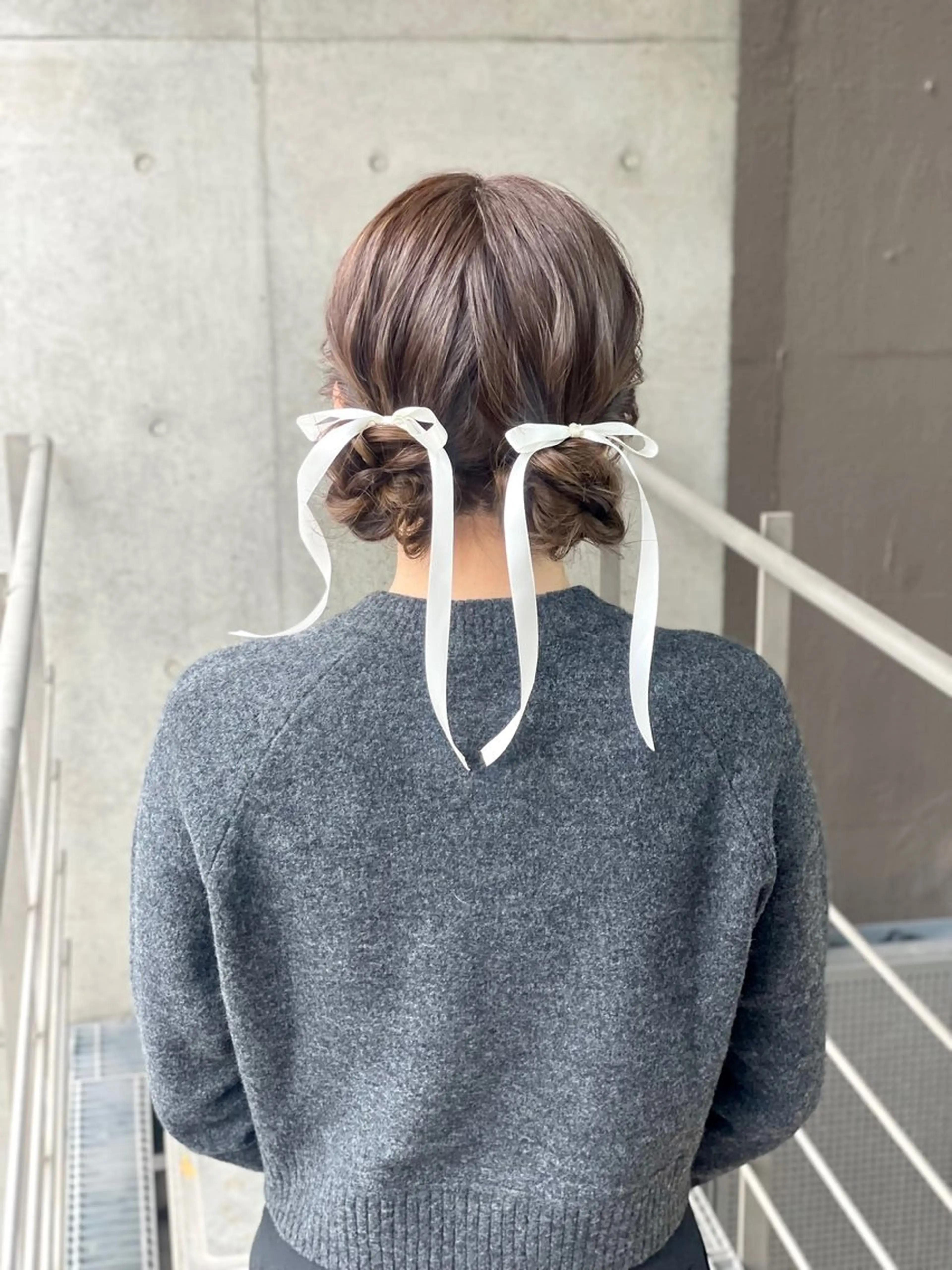 セミロング ヘアアレンジ ヘアセット ヘアセット ✴︎Mai✴︎銀座のヘアスタイル