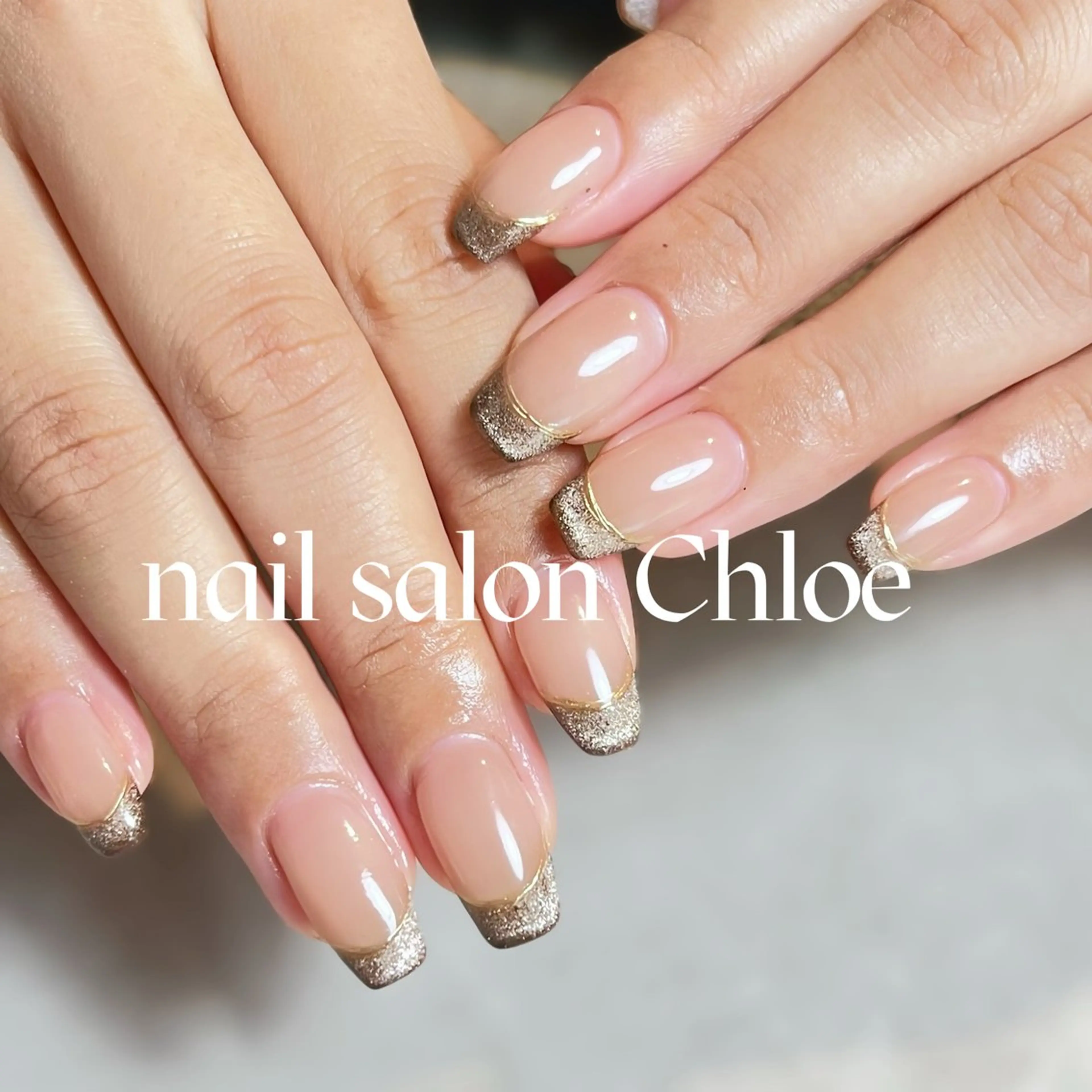 ネイル フレンチネイル マグネットネイル 鈴木 利奈のネイルデザイン