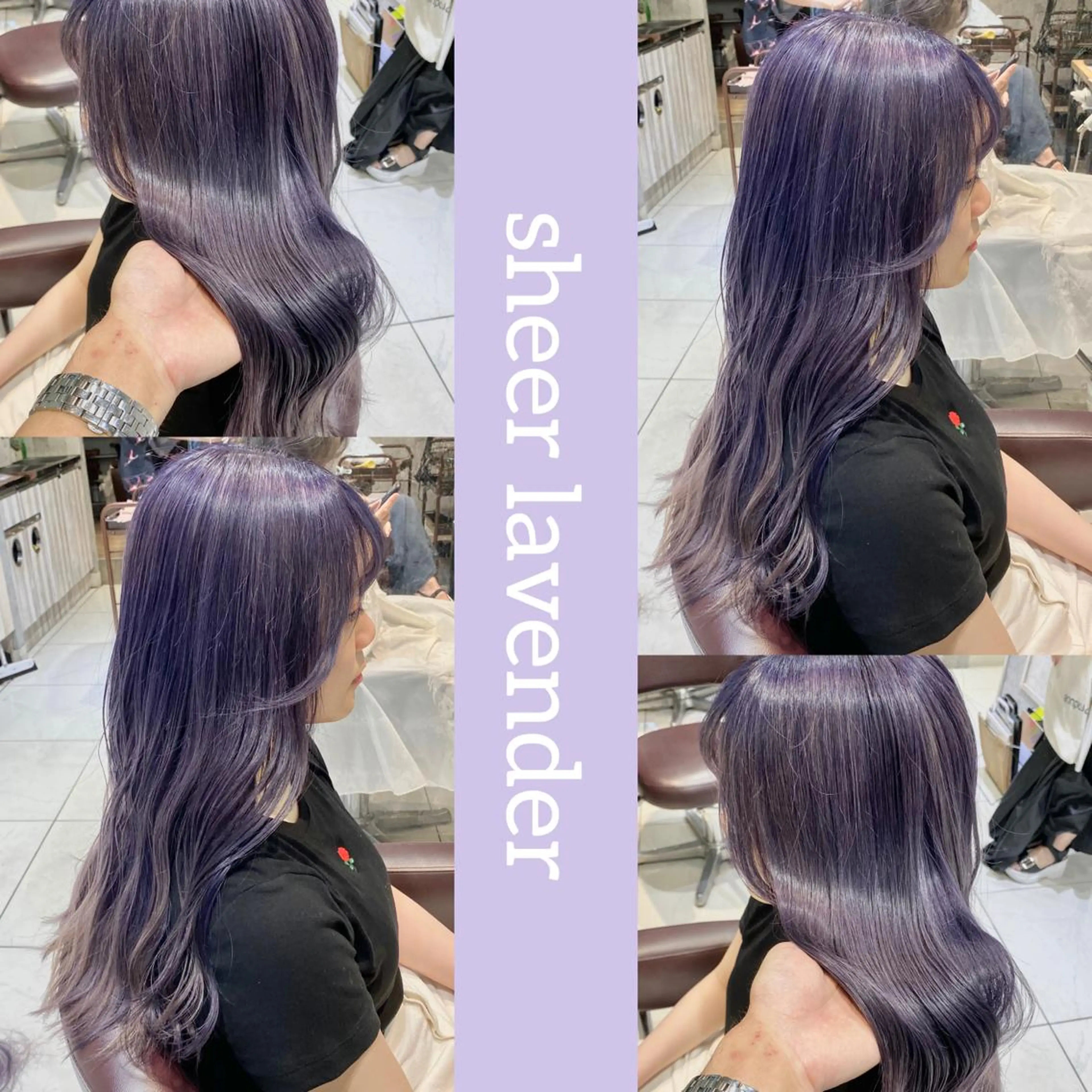 セミロング カラー ✨髪質改善専門店✨ QOLU✨のヘアスタイル