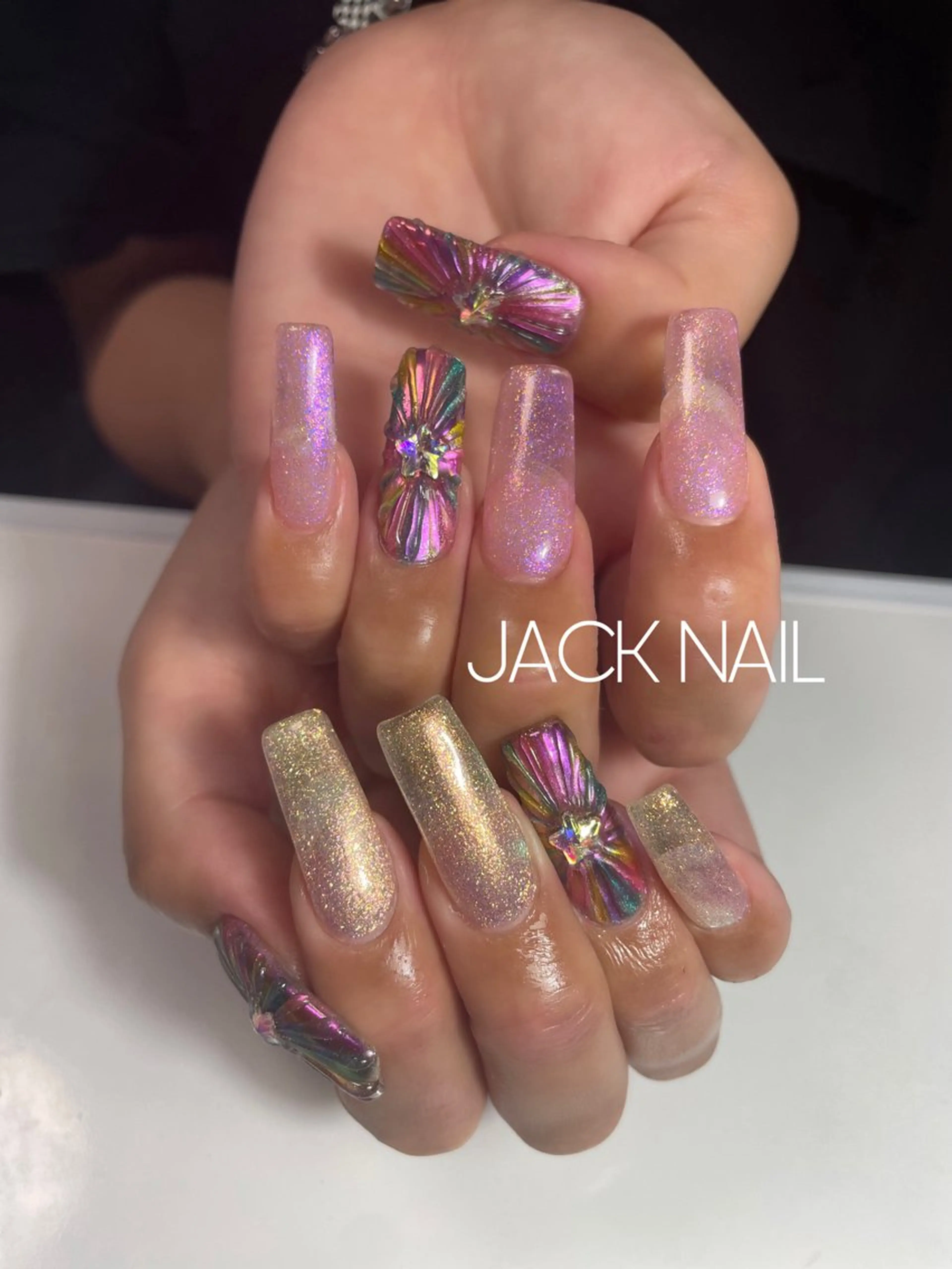 ネイル JACK NAIL 💜Ayakaのネイルデザイン
