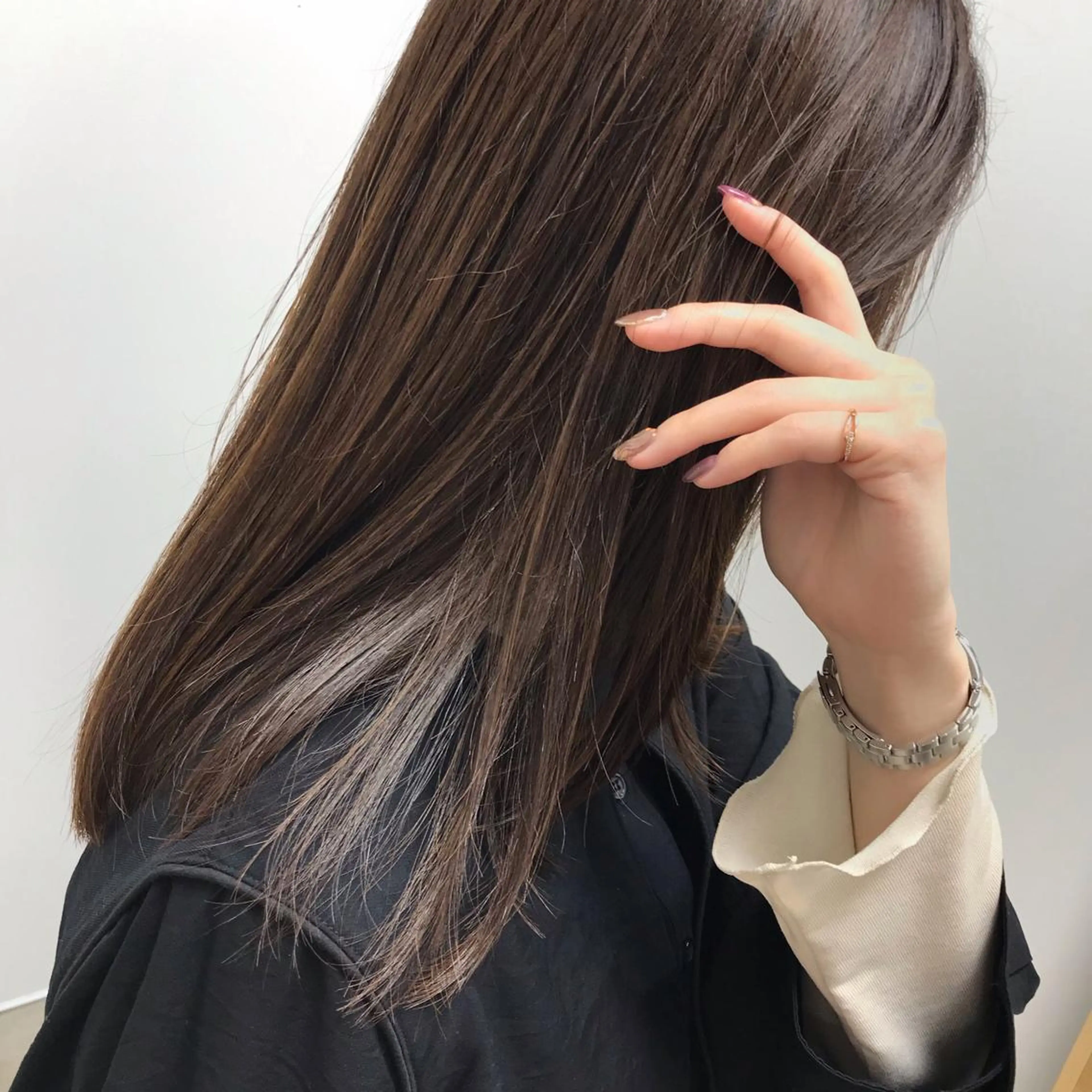 ミディアム カラー HARUNA/ミセス 大人ショートヘアのヘアスタイル