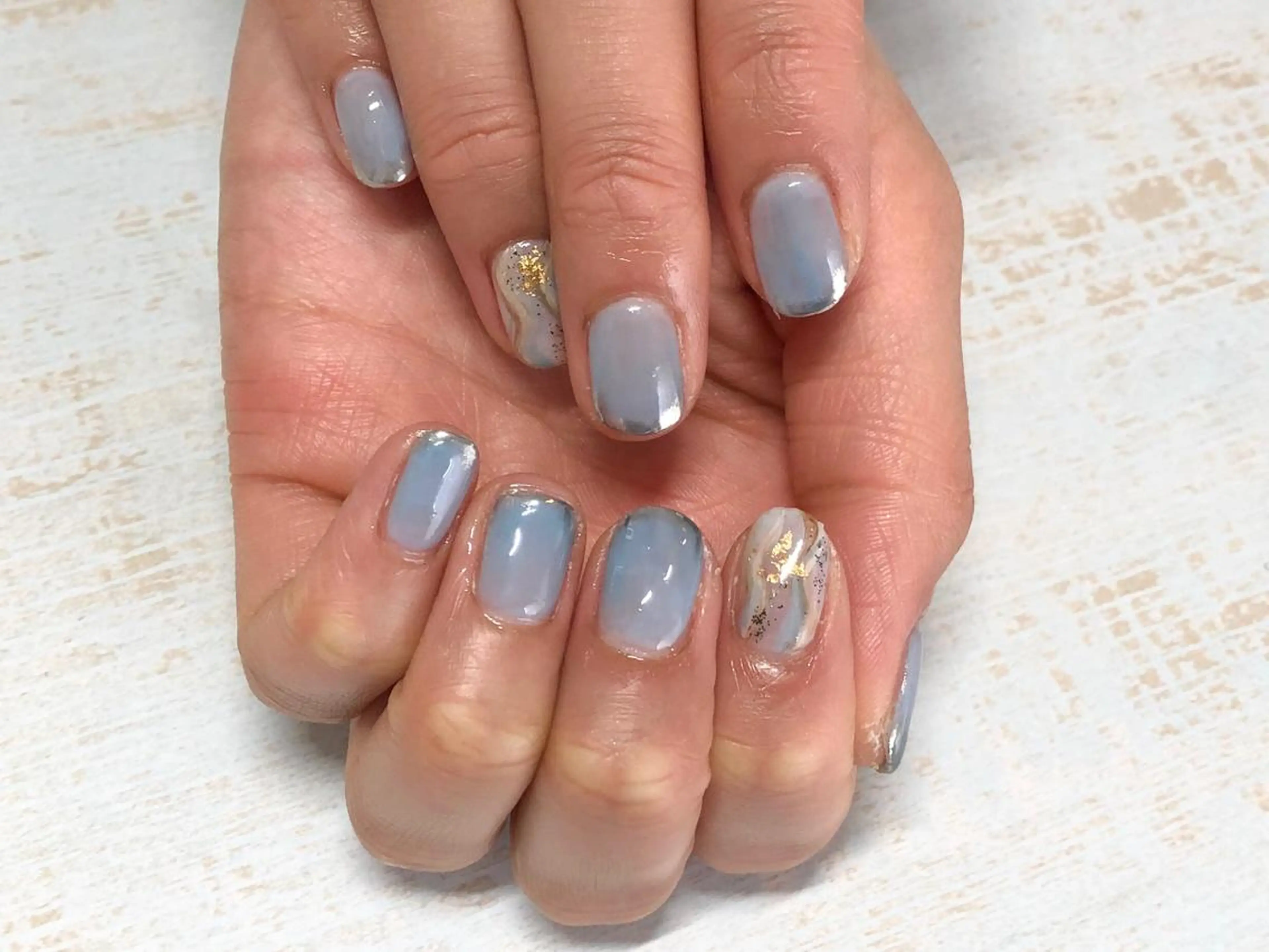 ネイル 𖡼 yumenoのネイルデザイン