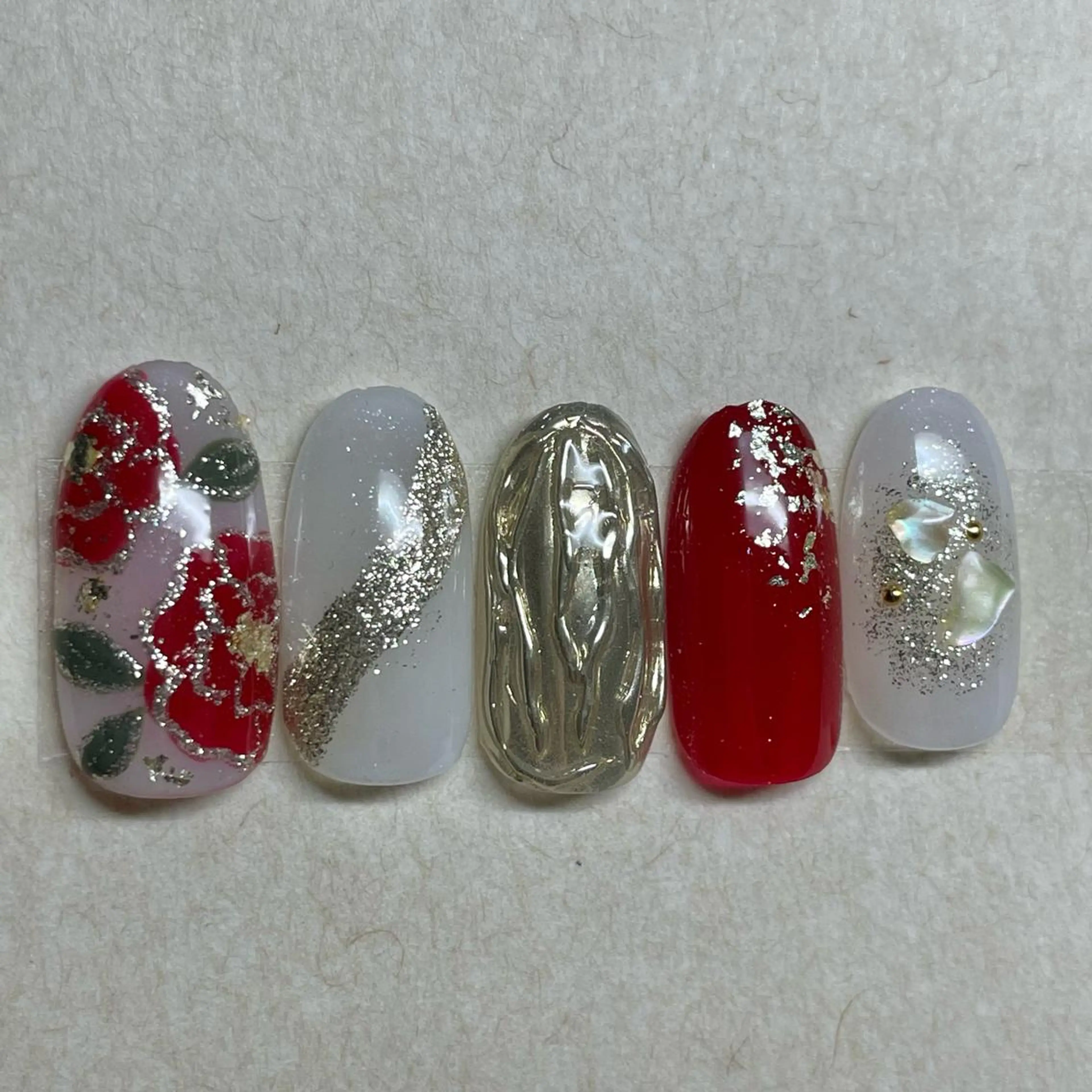 ネイル 成人式 ネイルサロン NOAHNAのネイルデザイン