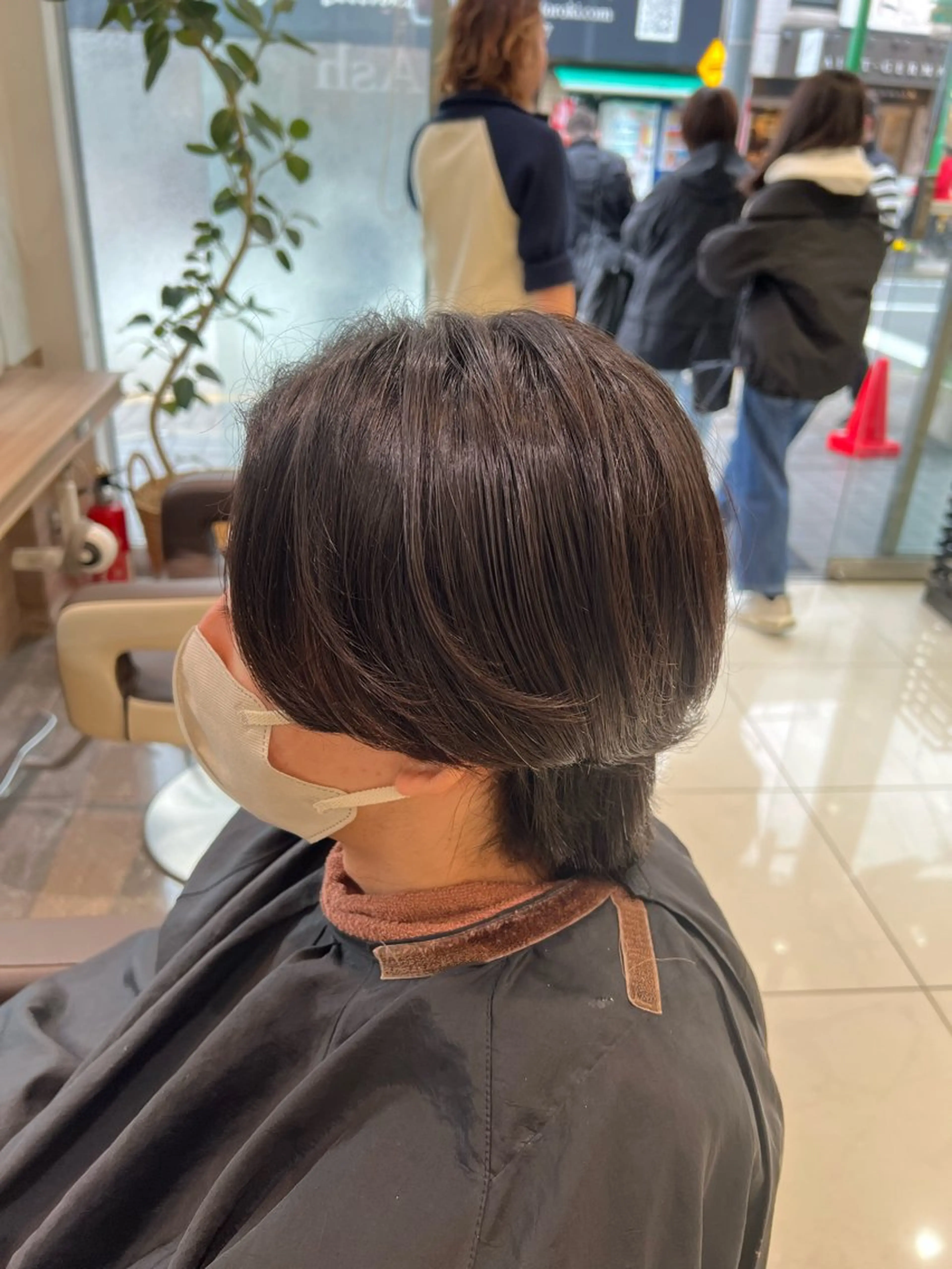 メンズ メンズパーマ カット 縮毛矯正 SENA 再現性 パーマと縮毛矯正のヘアスタイル